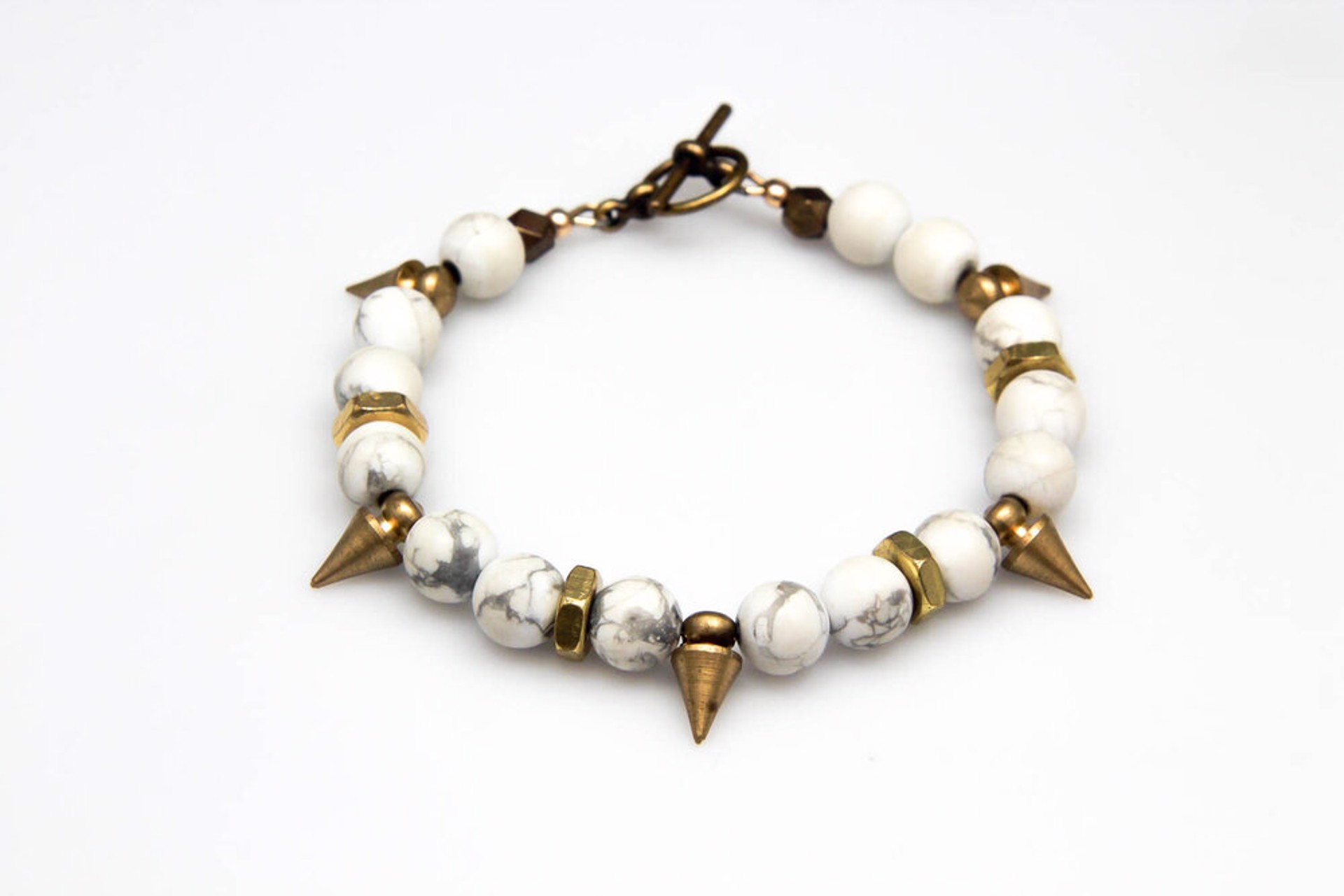 ON POINT: MATTE WHITE HOWLITE by Rachel Nathan