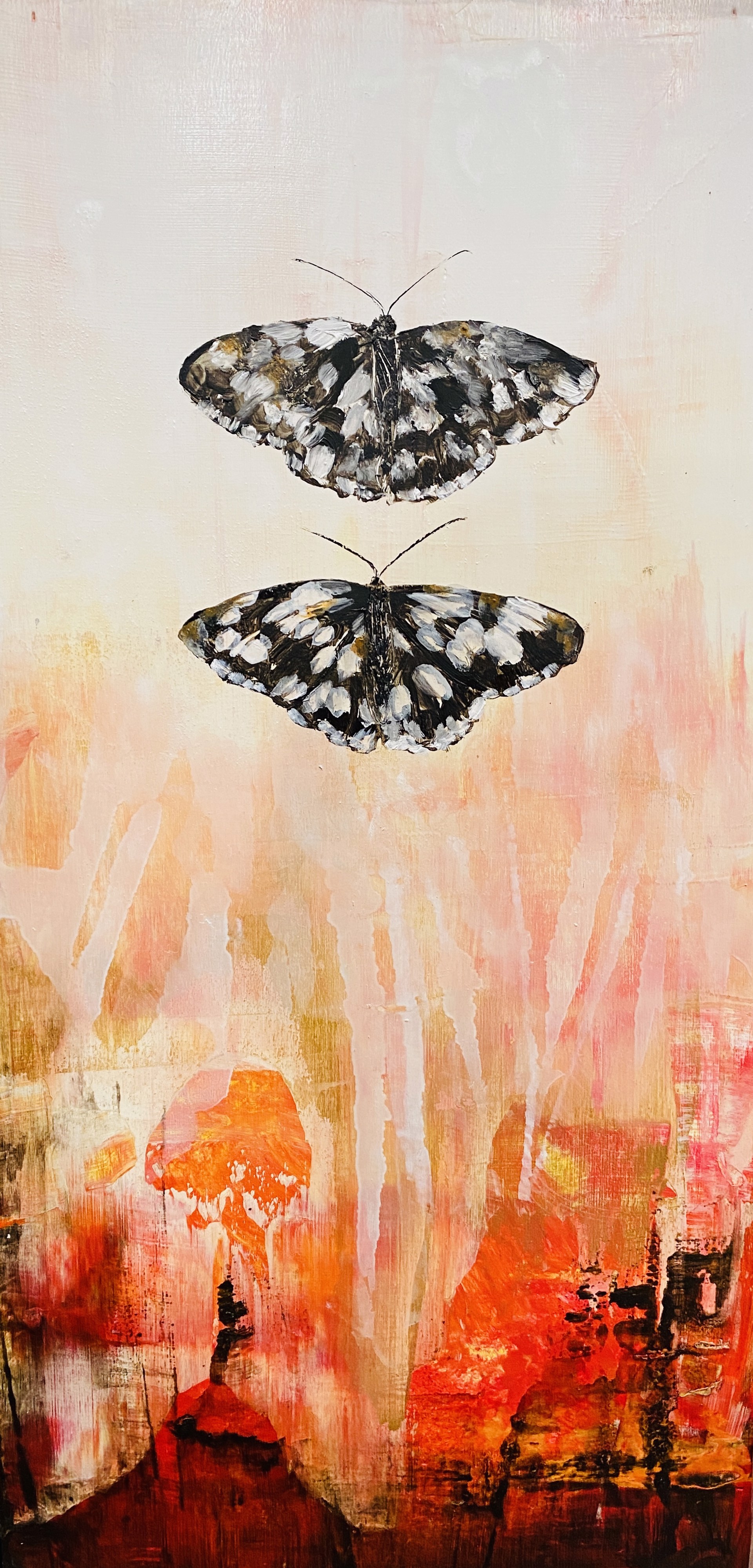 Marbled Wings by Jenna Von Benedikt