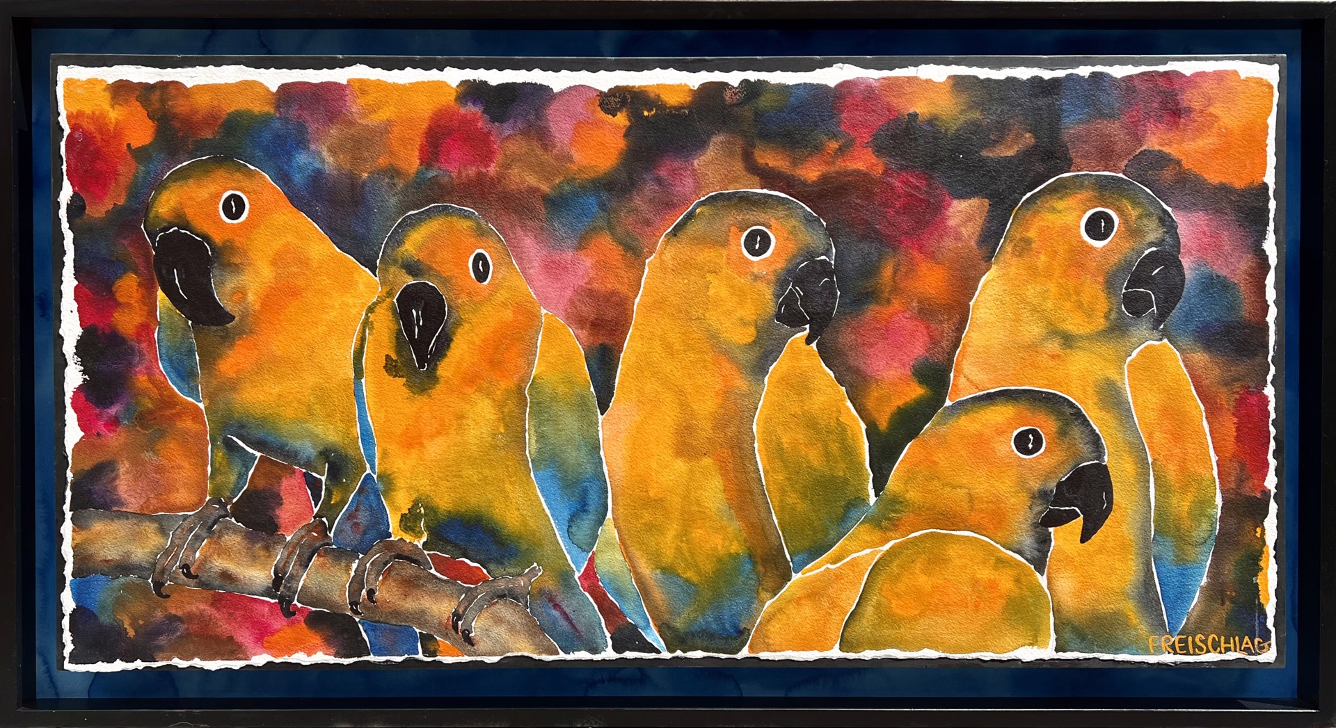 The Yellow of Some Birds by Peter Freischlag