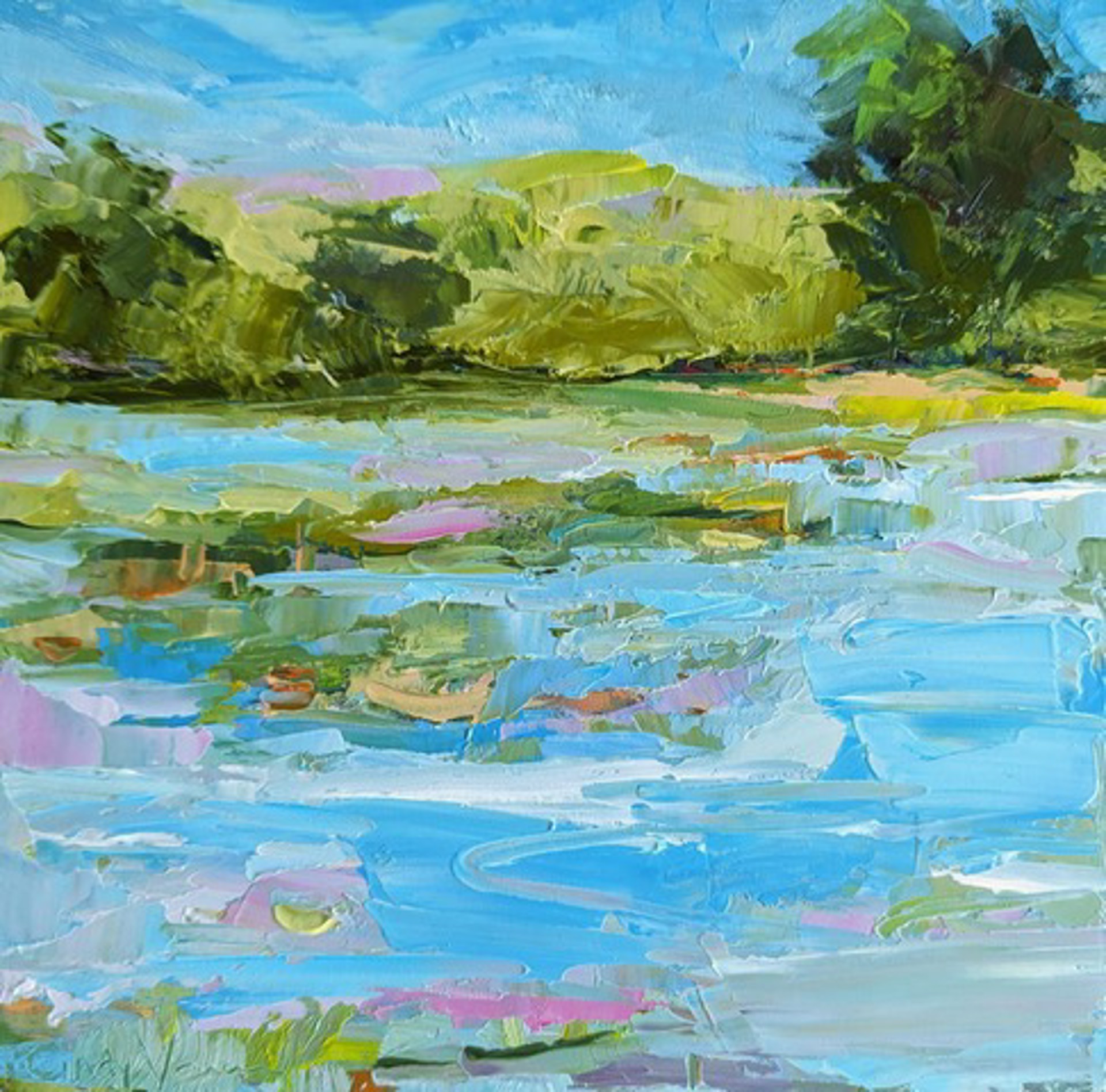 Lily Pond Marsh by Cindy Vener