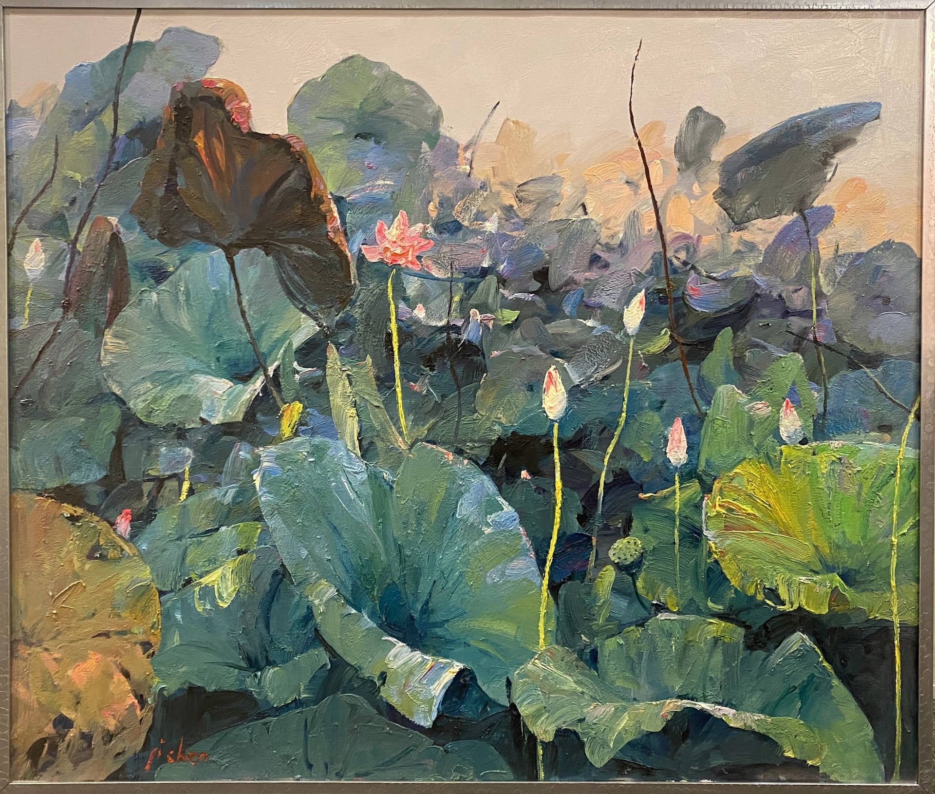 Lotus Pond Series No 1 by Ji Chen