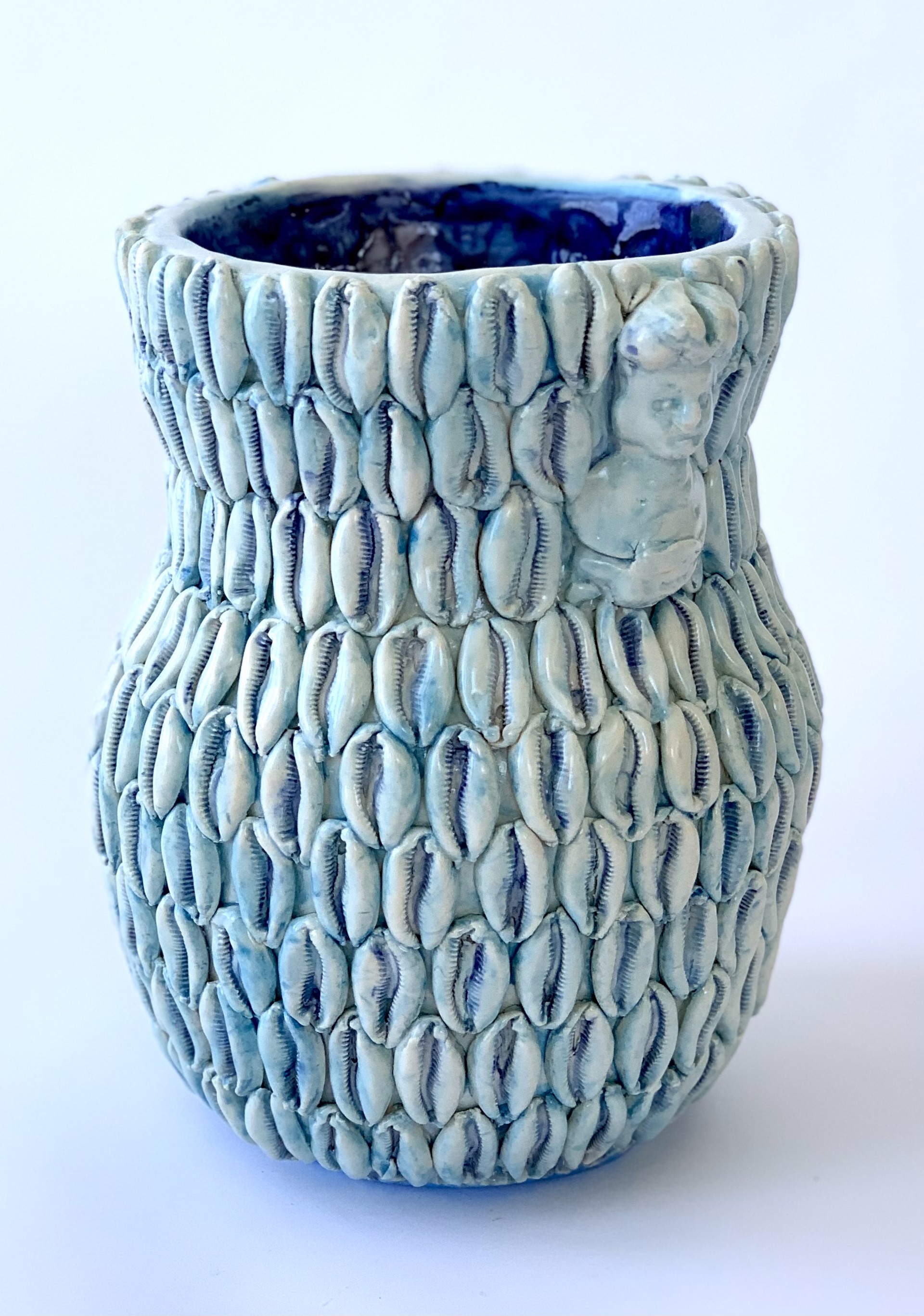 Putti Vase by Jennifer Clifford Danner
