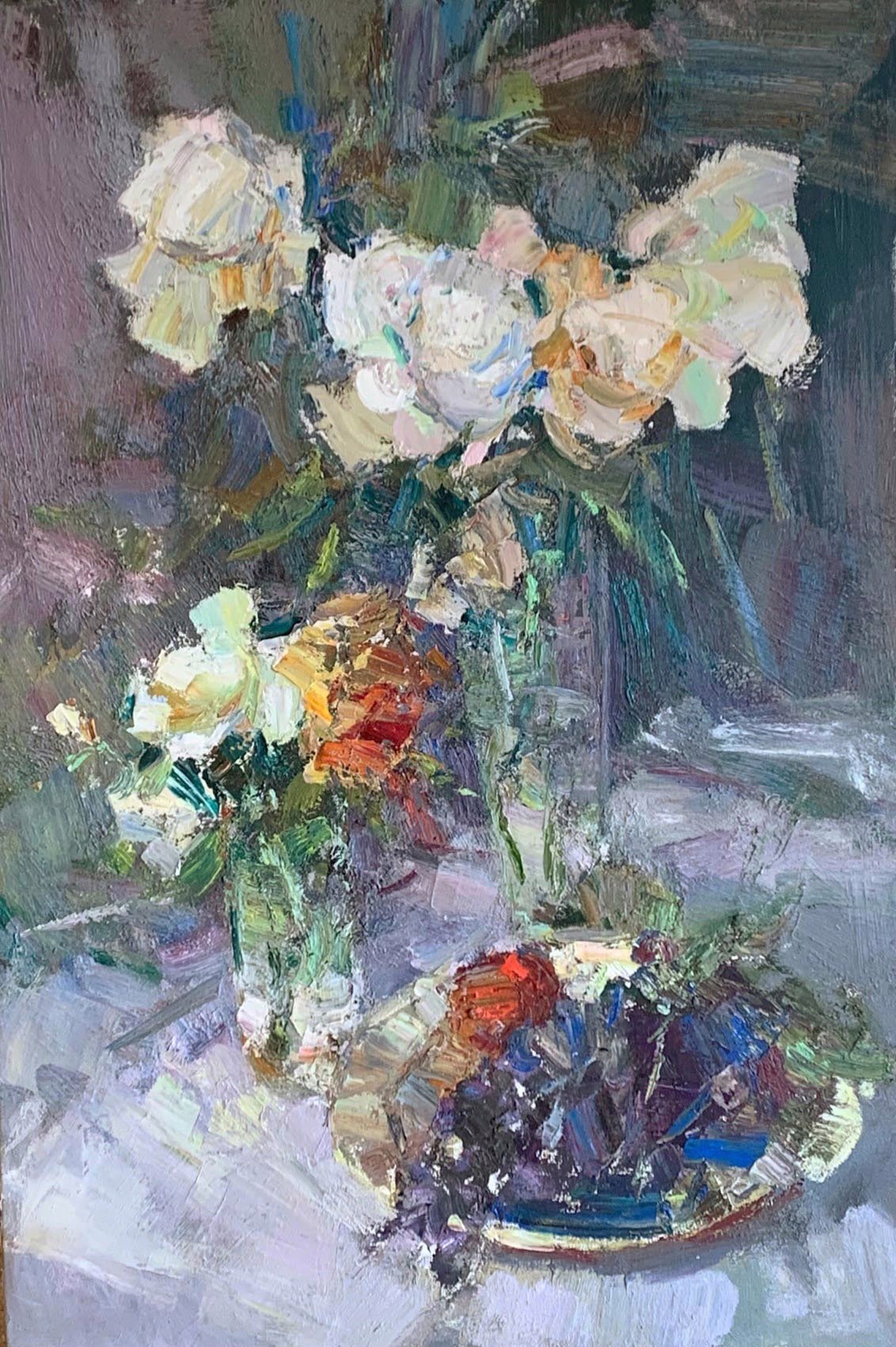 White Roses by Andrey Inozemtsev