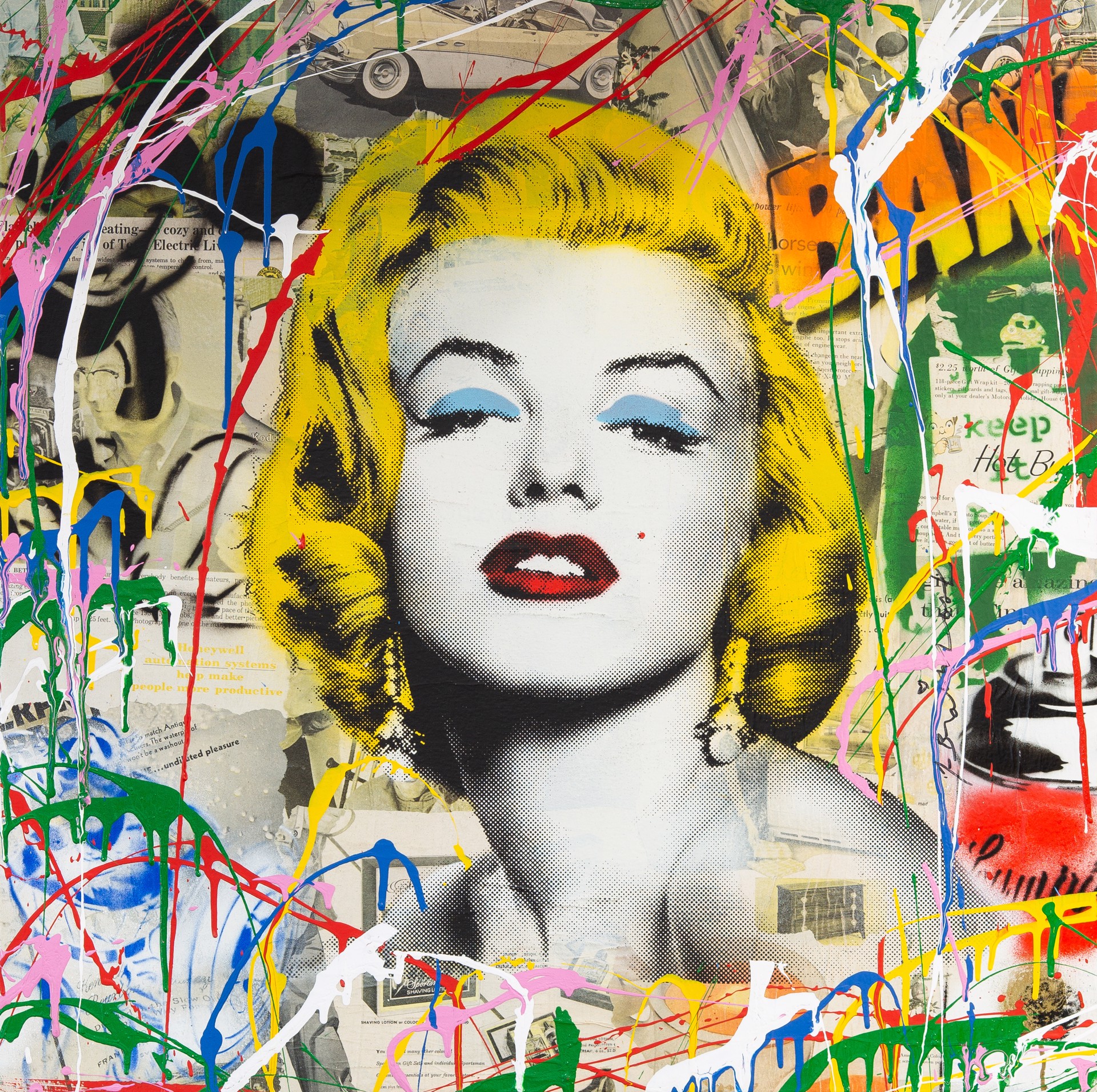 Marilyn Monroe by Mr. Brainwash