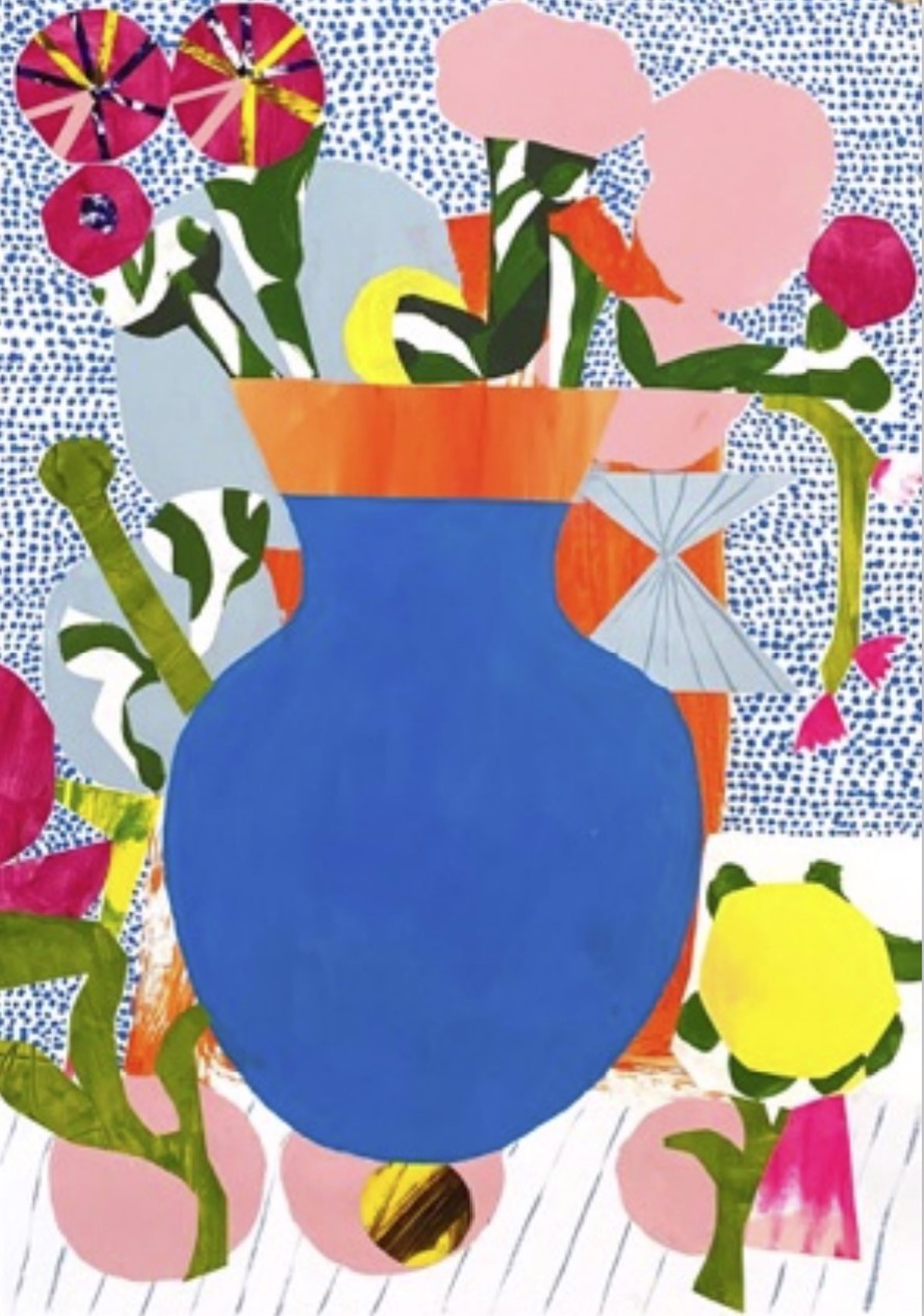 Vase and Flowers II by Maria Lundström