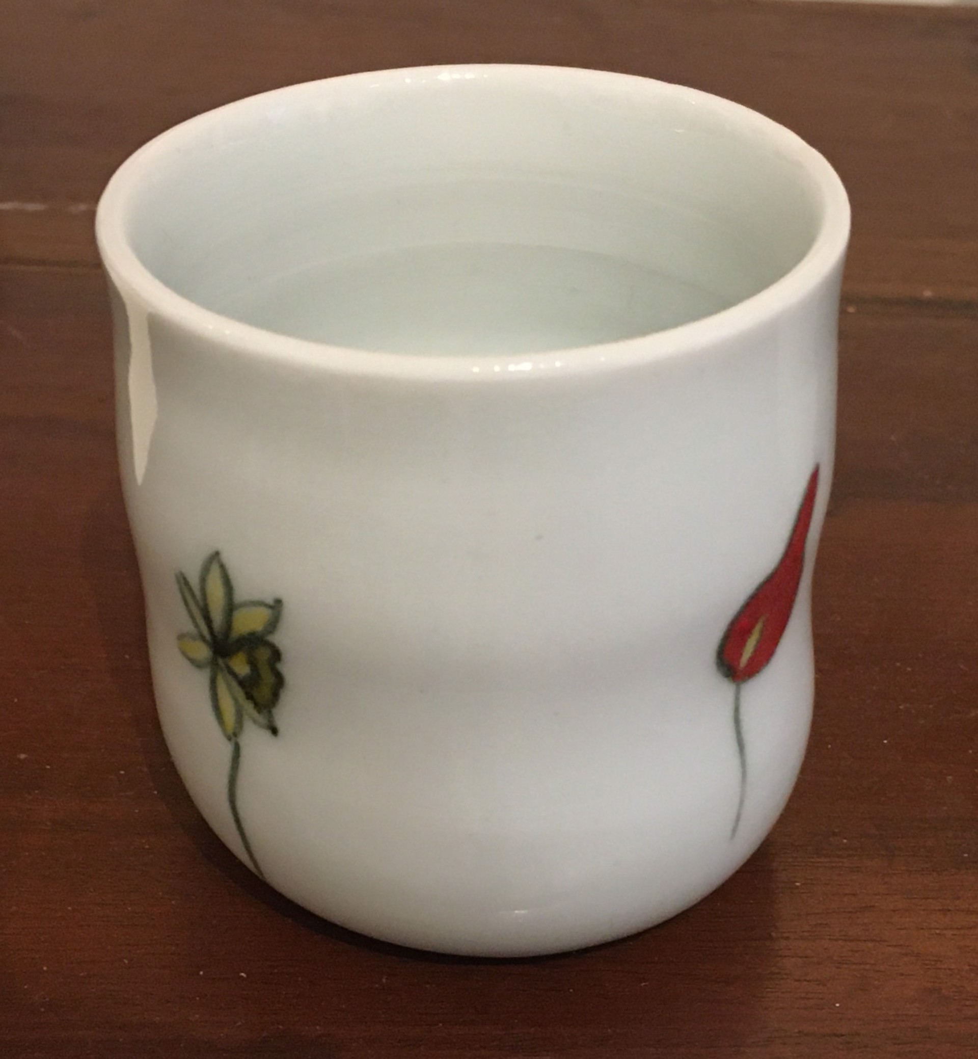 Porcelain Cup #208 by Ann John