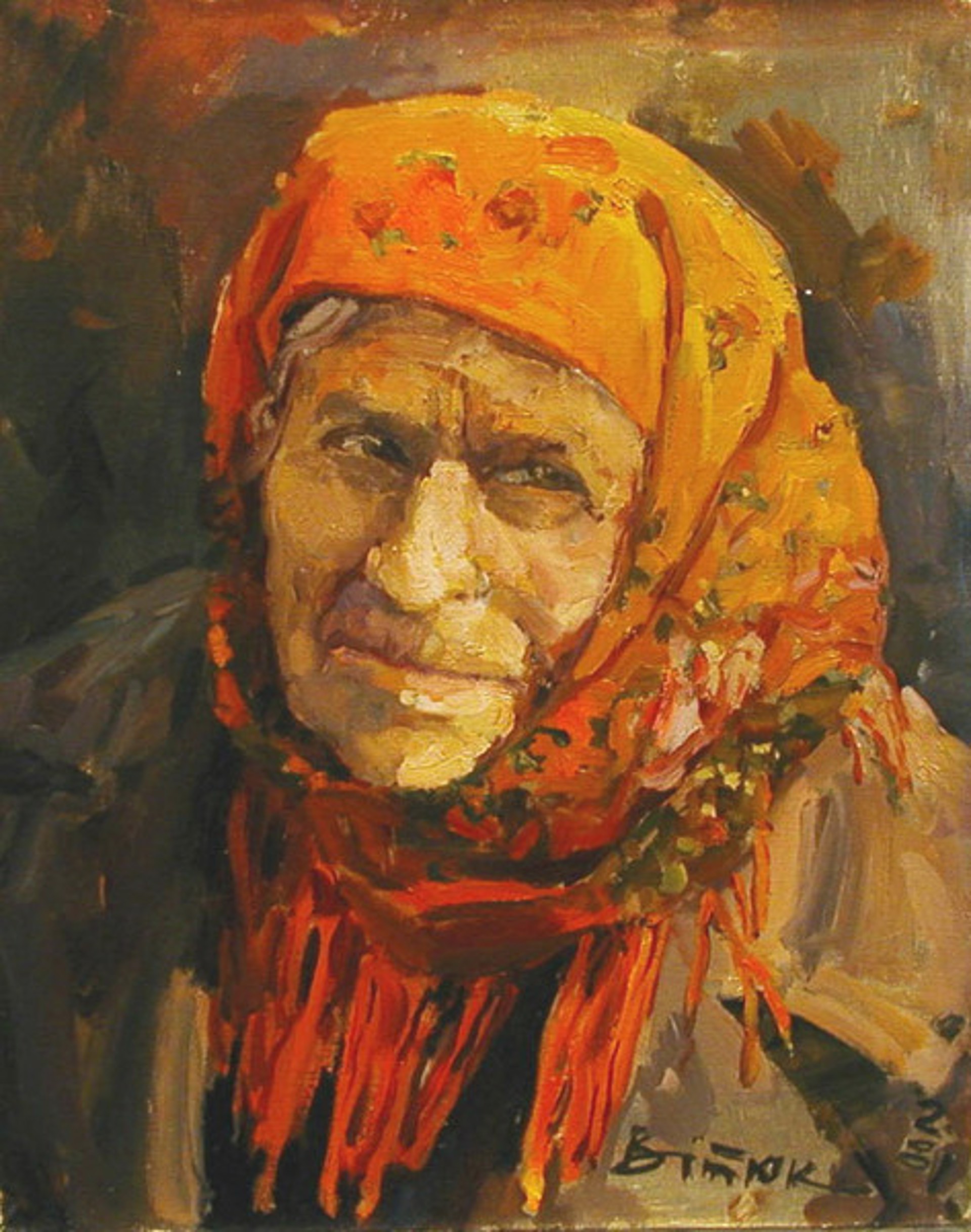 The Artful Old Woman by Ivan Vityuk