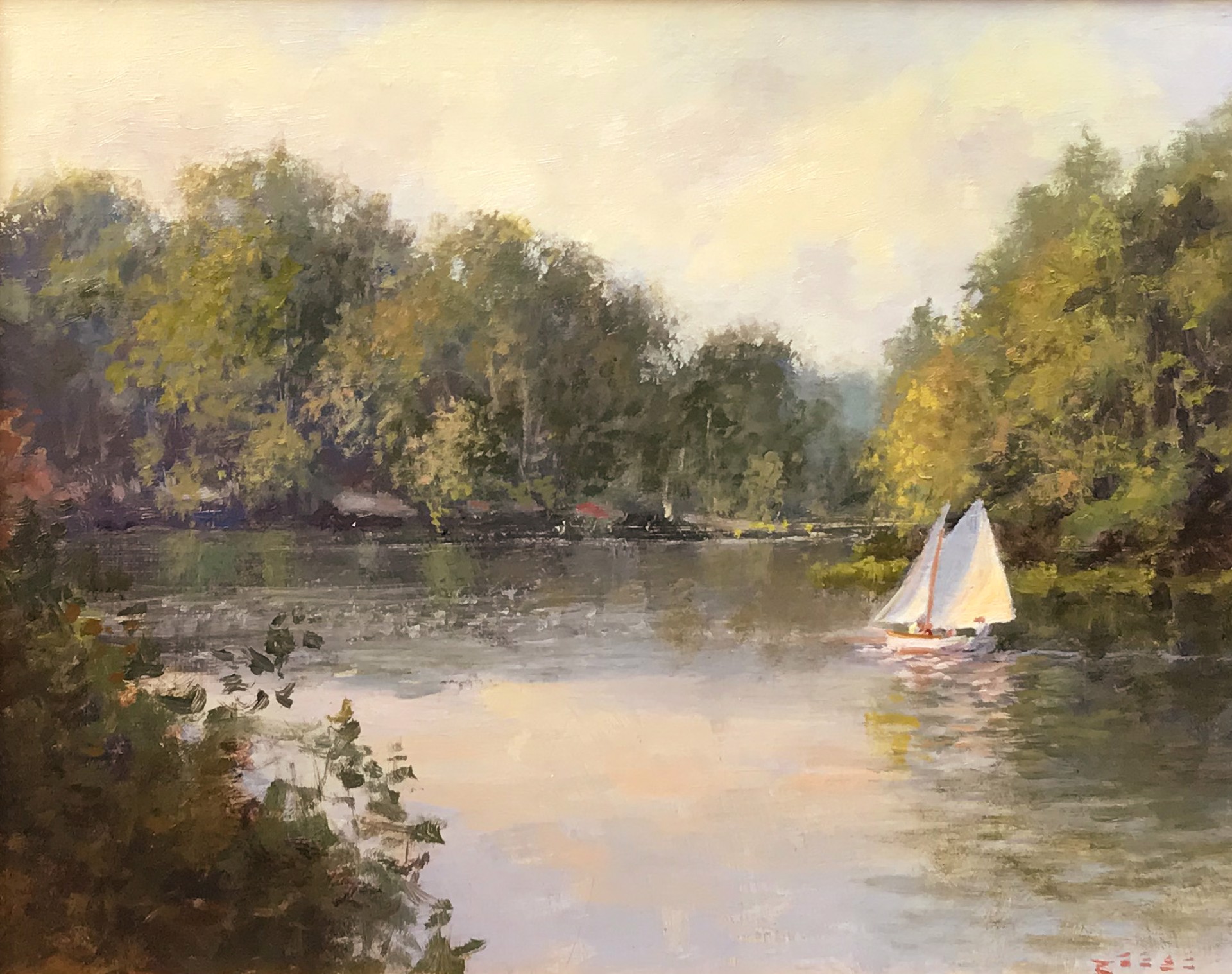 Connecticut River Scene by Paul Beebe