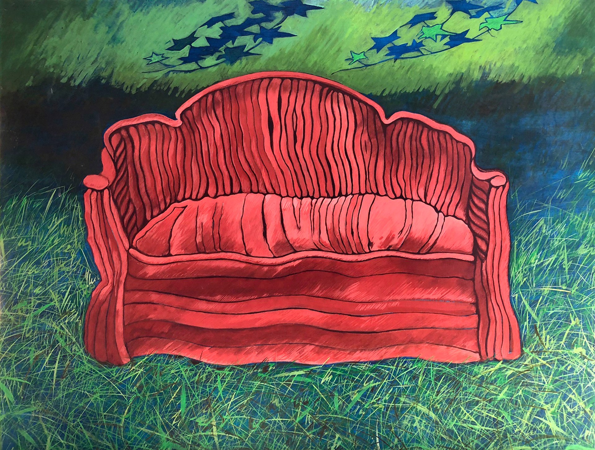 El sofá de Karen # 1 by Rodrigo Callejas
