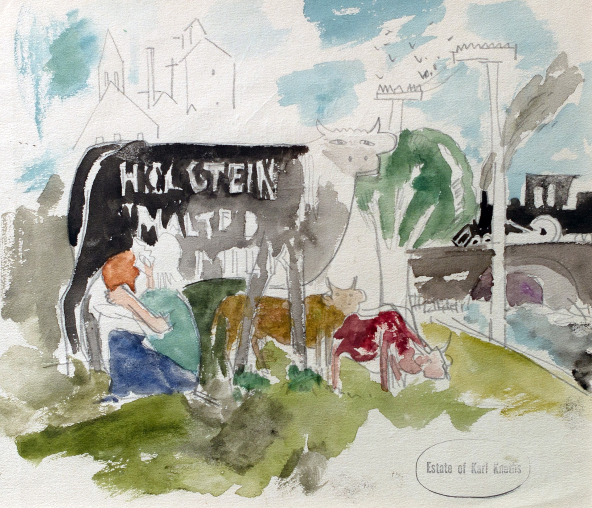 Holstein Malted by Karl Knaths