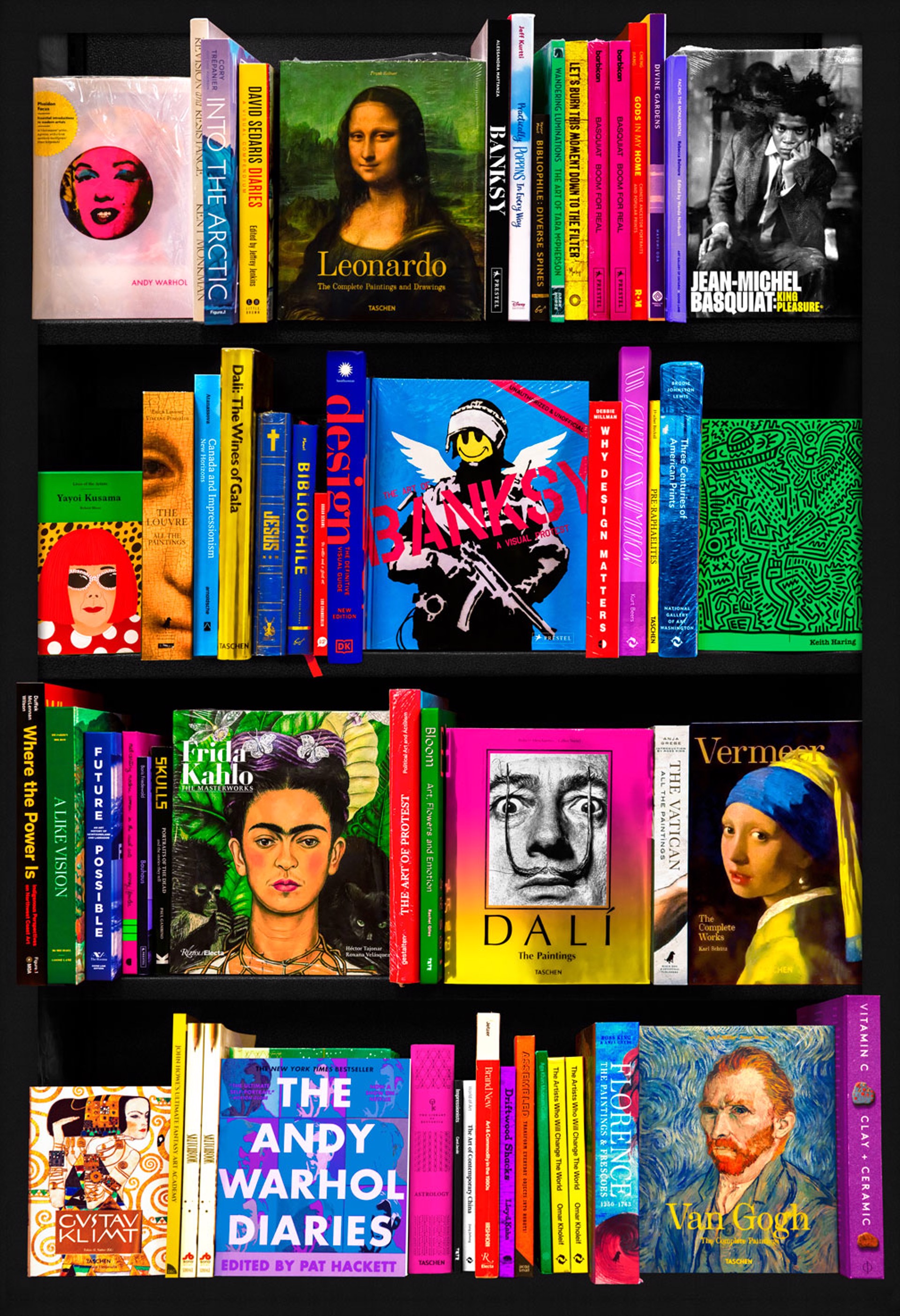 Artist Bookscape II by SQRA (AKA Cedric Sequerra)