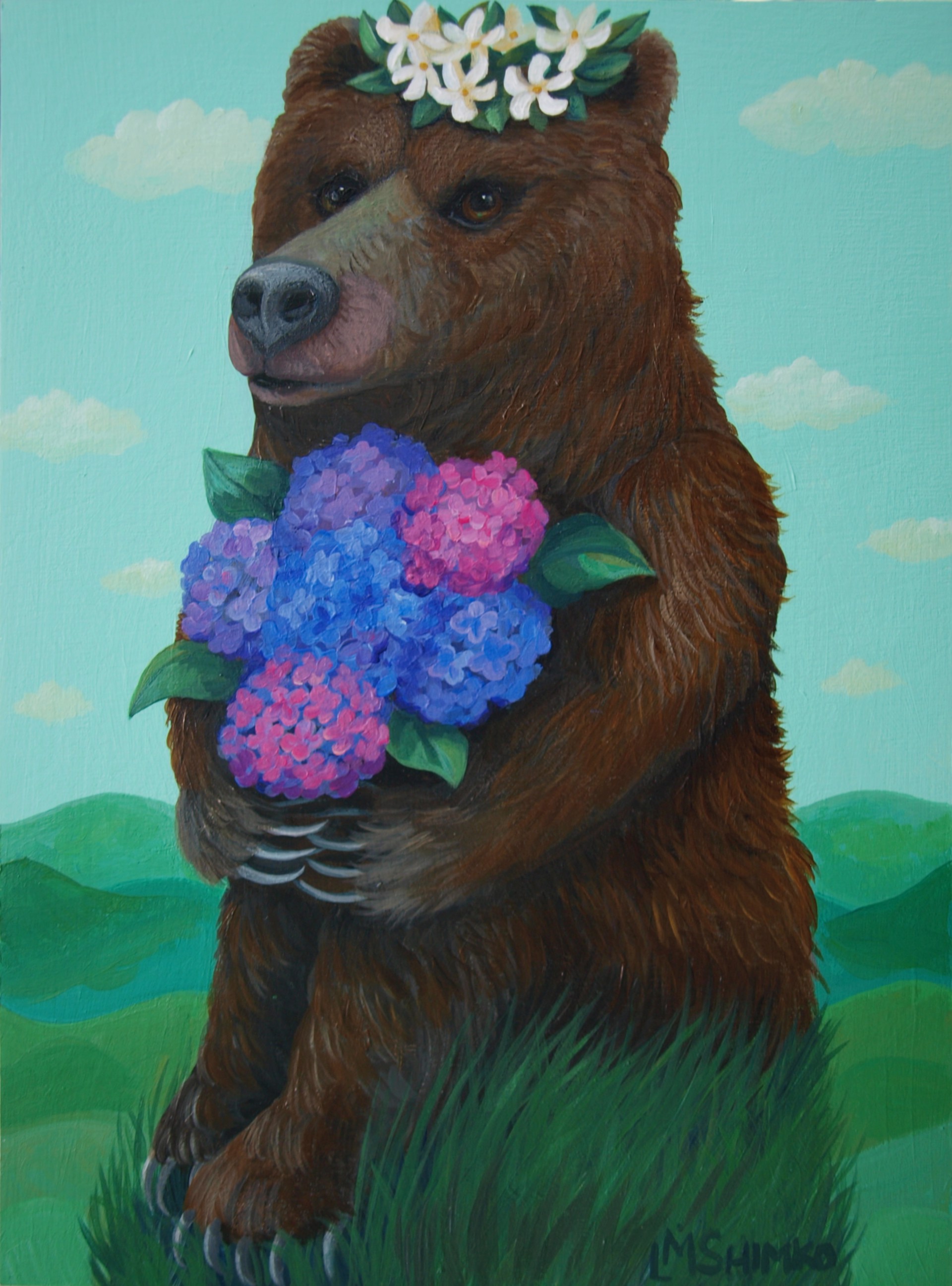 Bear Hill Bouquet by Lisa Shimko