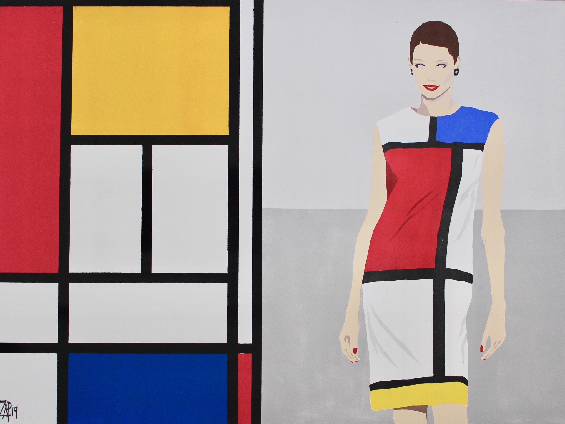 YSL & Mondrian by Giovanni Zappella