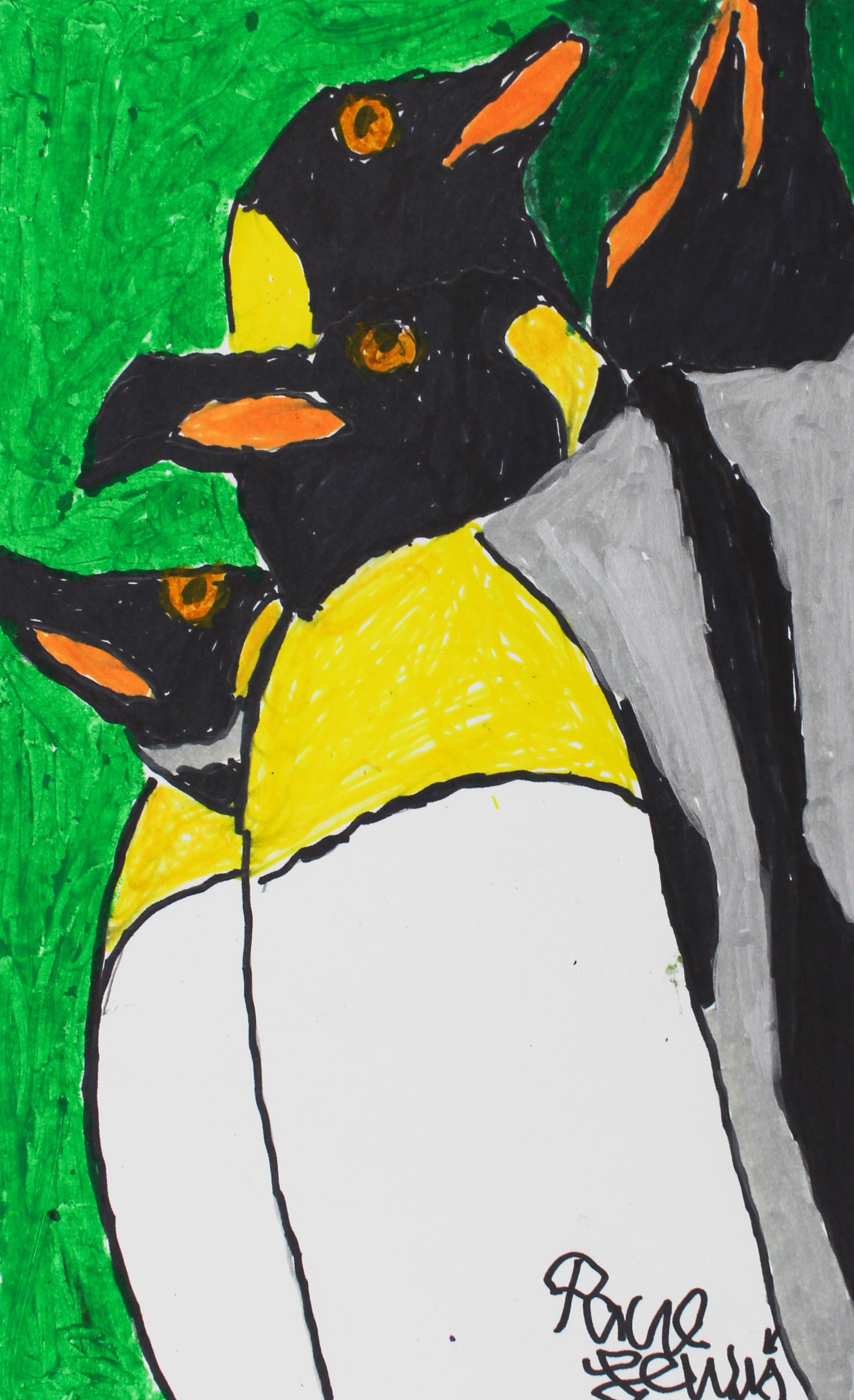 Penguins by Paul Lewis