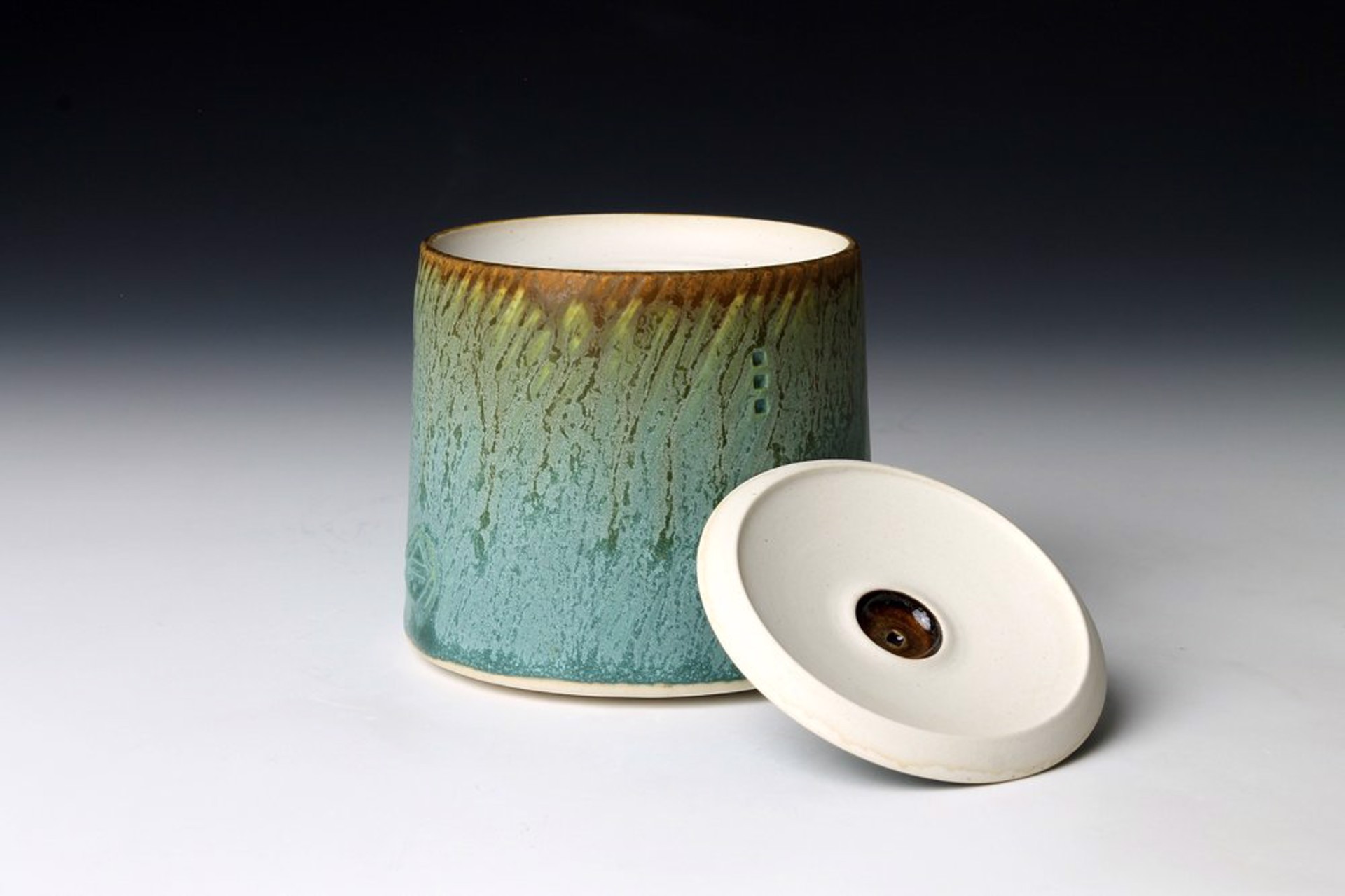 Turquoise Jar by Nick DeVries