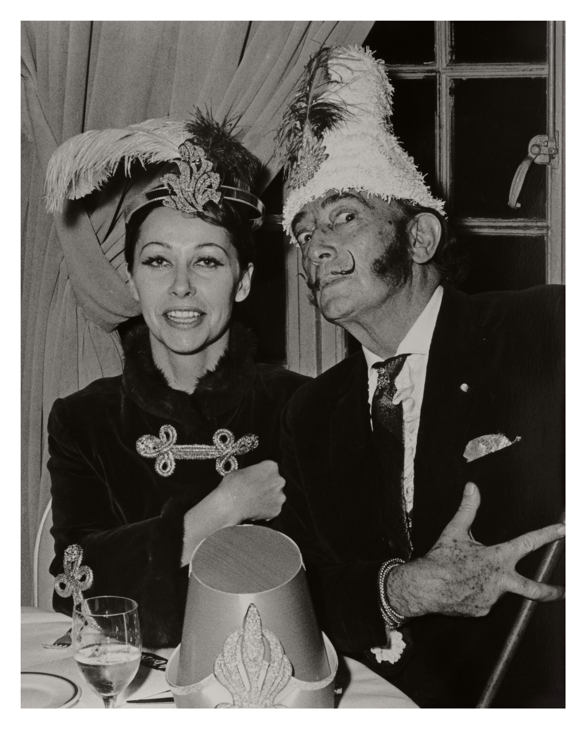 Salvador Dali and Ultra Violet by Ron Galella