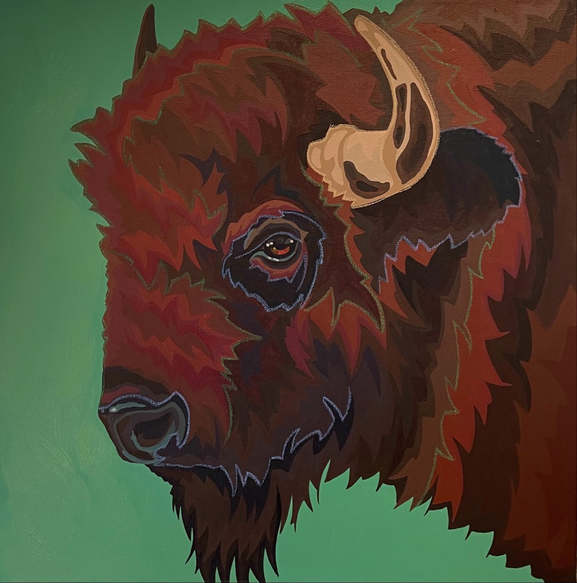 Bison by Sam Charles