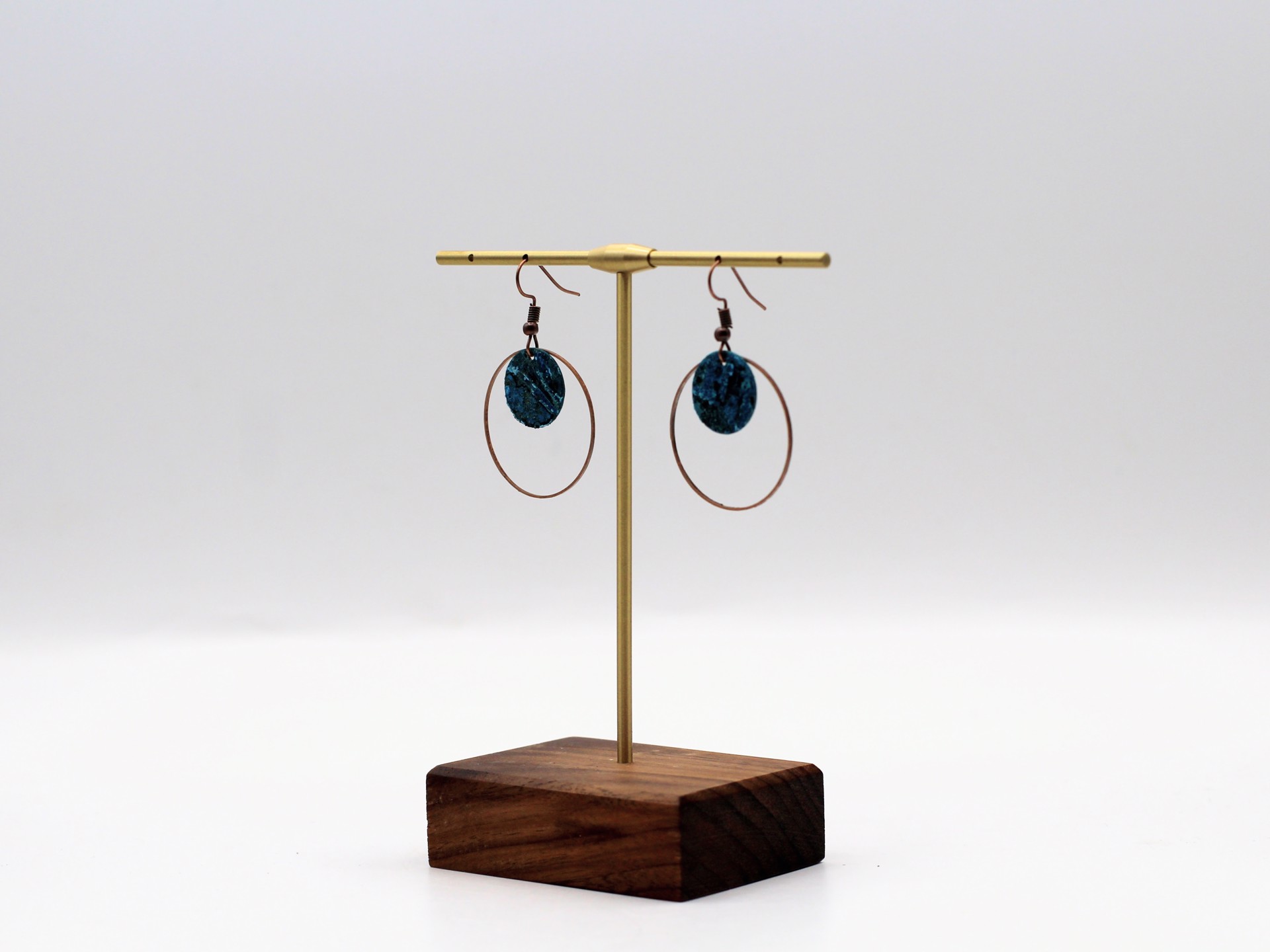 Double Cirlce Earring by Kay Langland