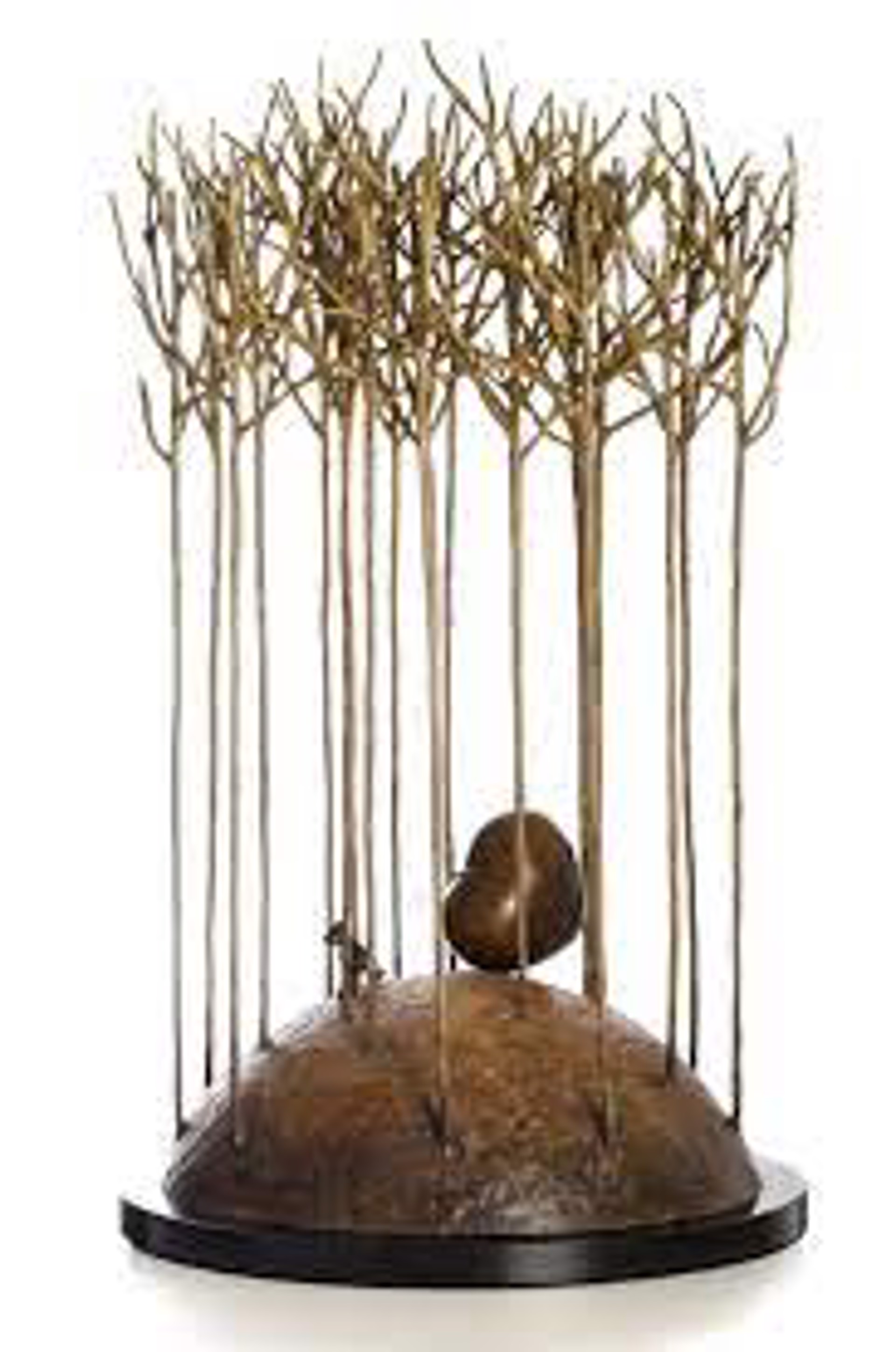 Love in the Forest - Bronze by Mackenzie Thorpe - Sculpture