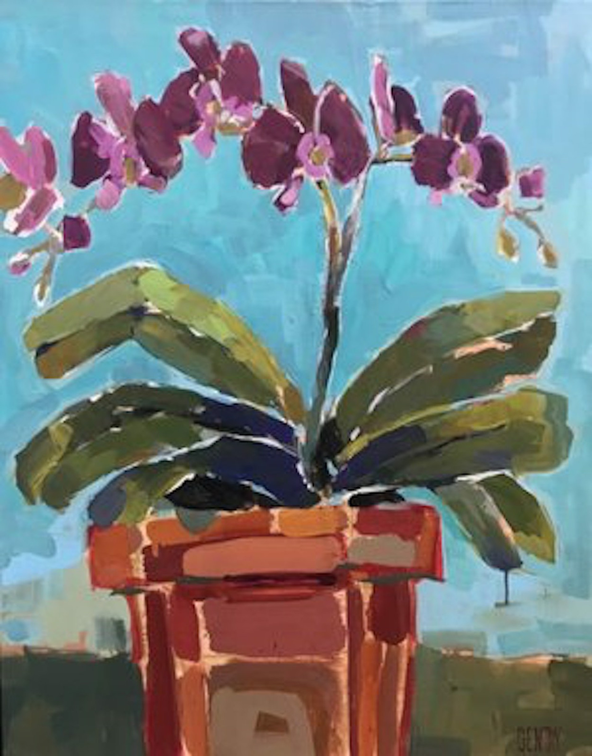 Potted Purple by Sarah Gentry