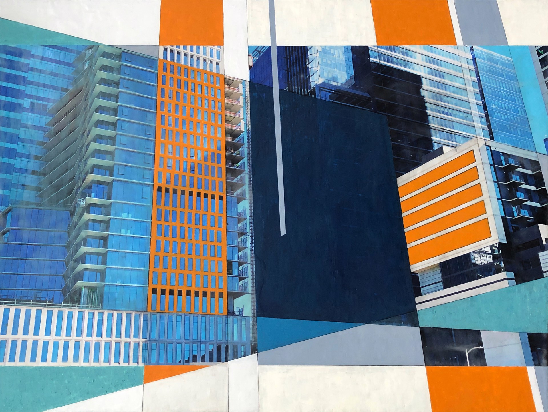 Google Building, Austin by Annie Darling