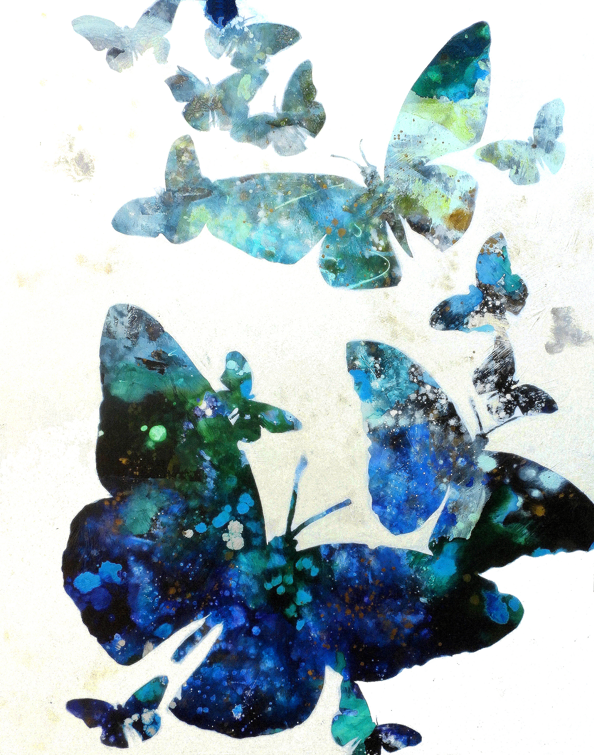 Les Papillons en Vol IX by Pardue Hewett