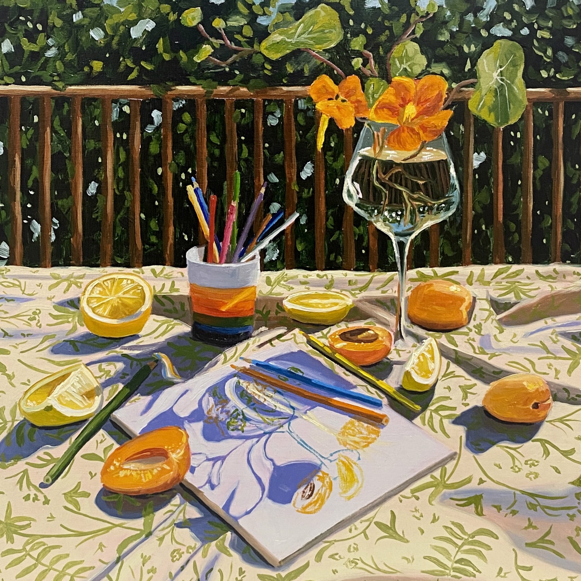 Afternoons on the Deck by Bella Wattles