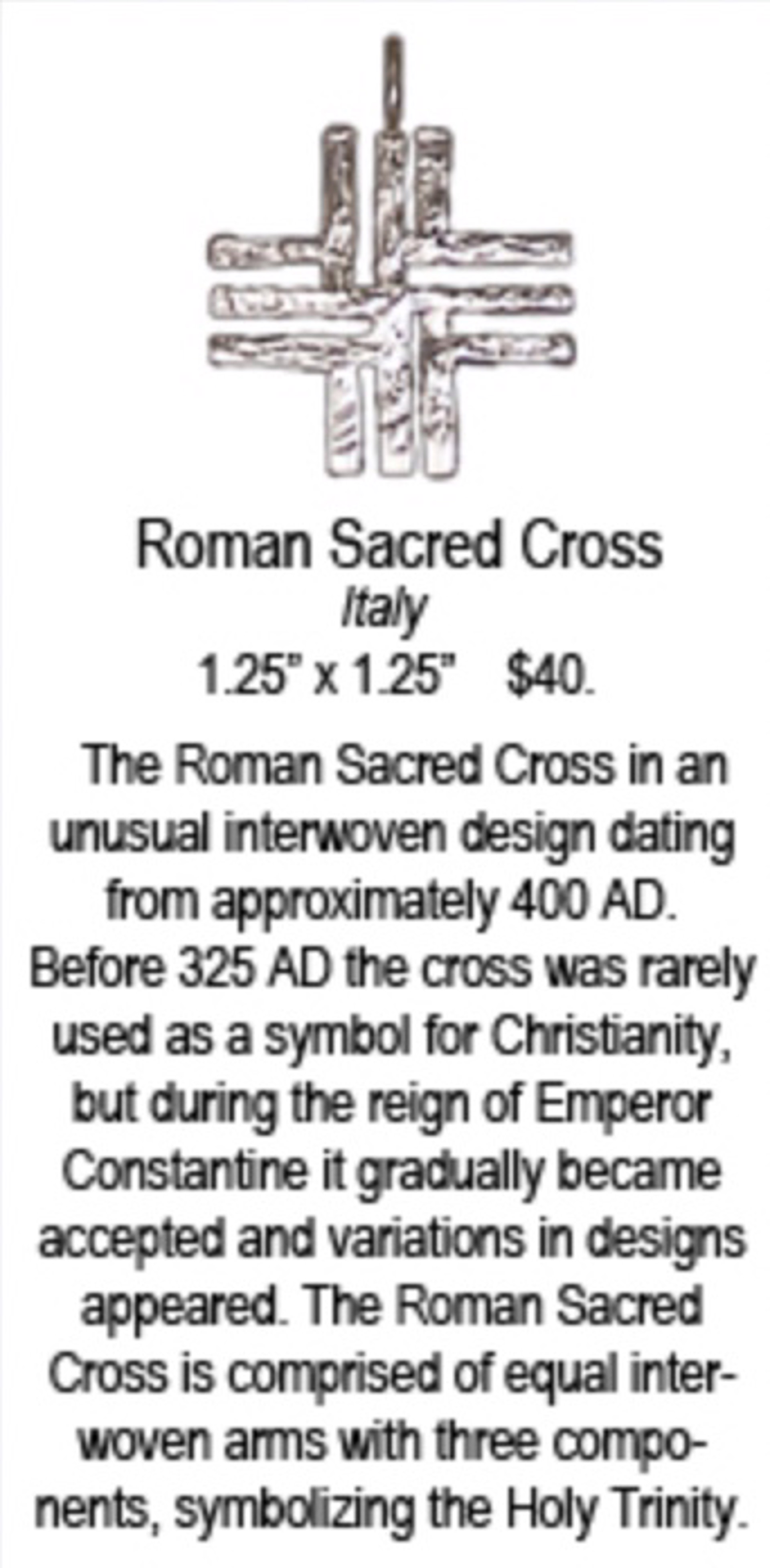 Cross - Roman Sacred 9525 by Deanne McKeown