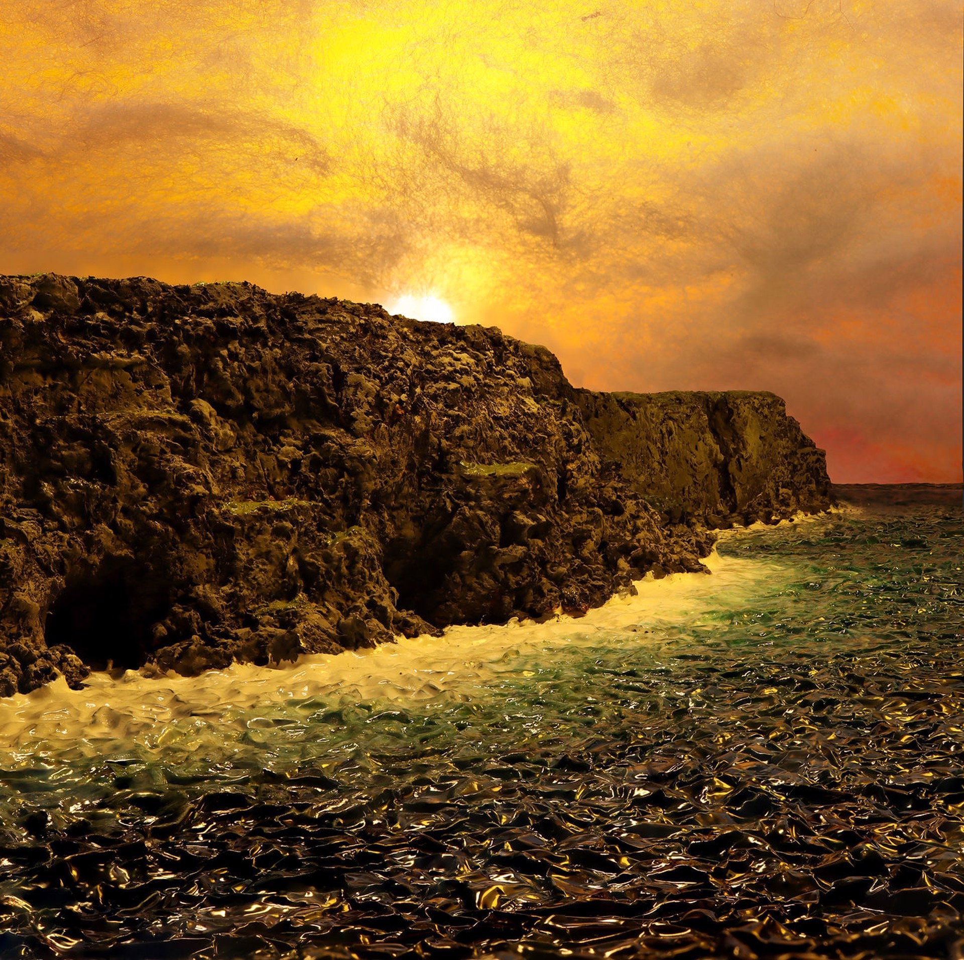 Sunset Cliffs by Stephen Dorsett