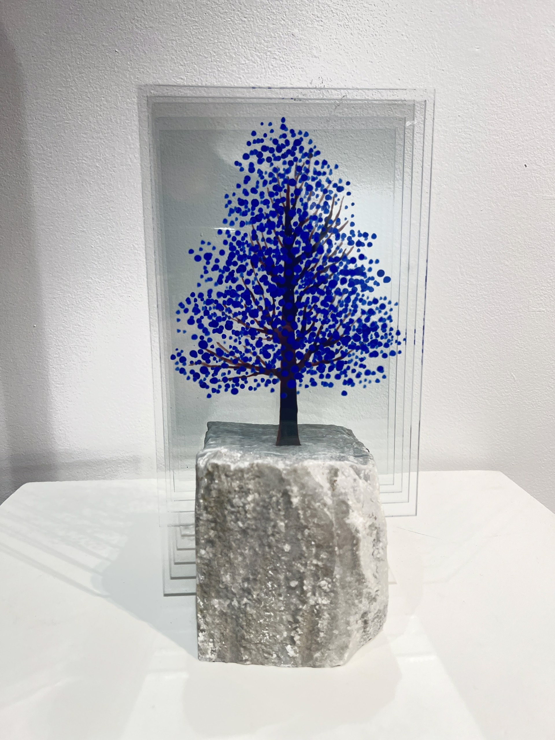 Marble Blue Pine Tree by Ardan Özmenoğlu | FREMIN GALLERY