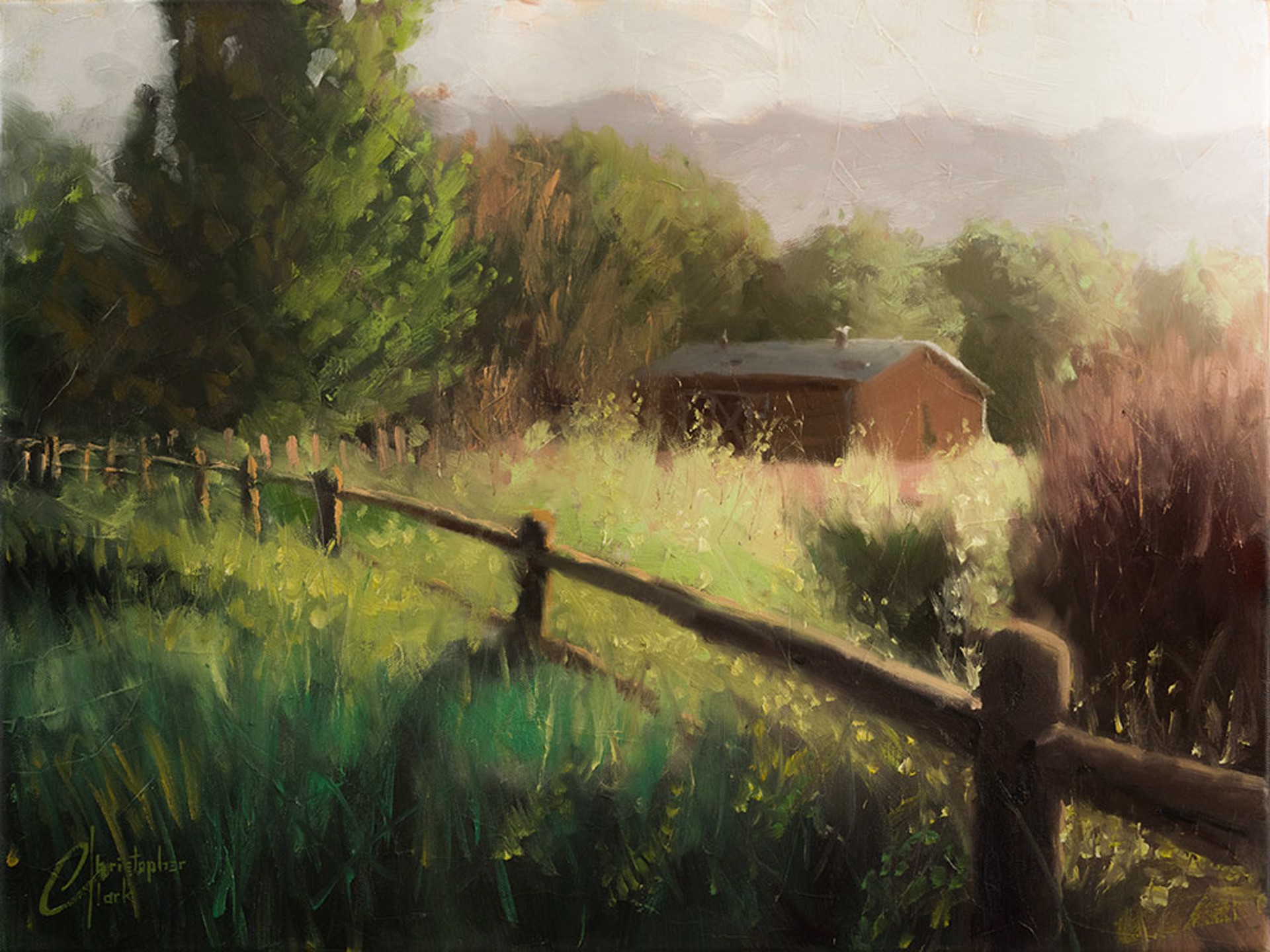 Farmhouse in the Country by Christopher Clark