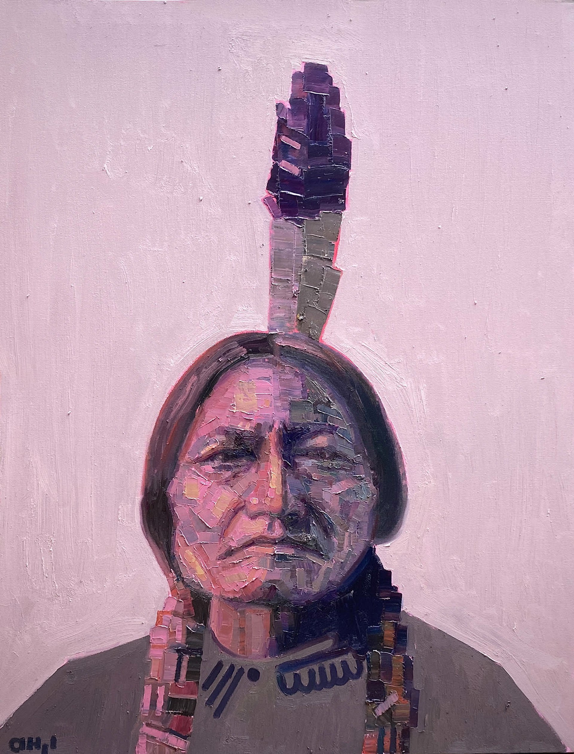 Sitting Bull by Aaron Hazel