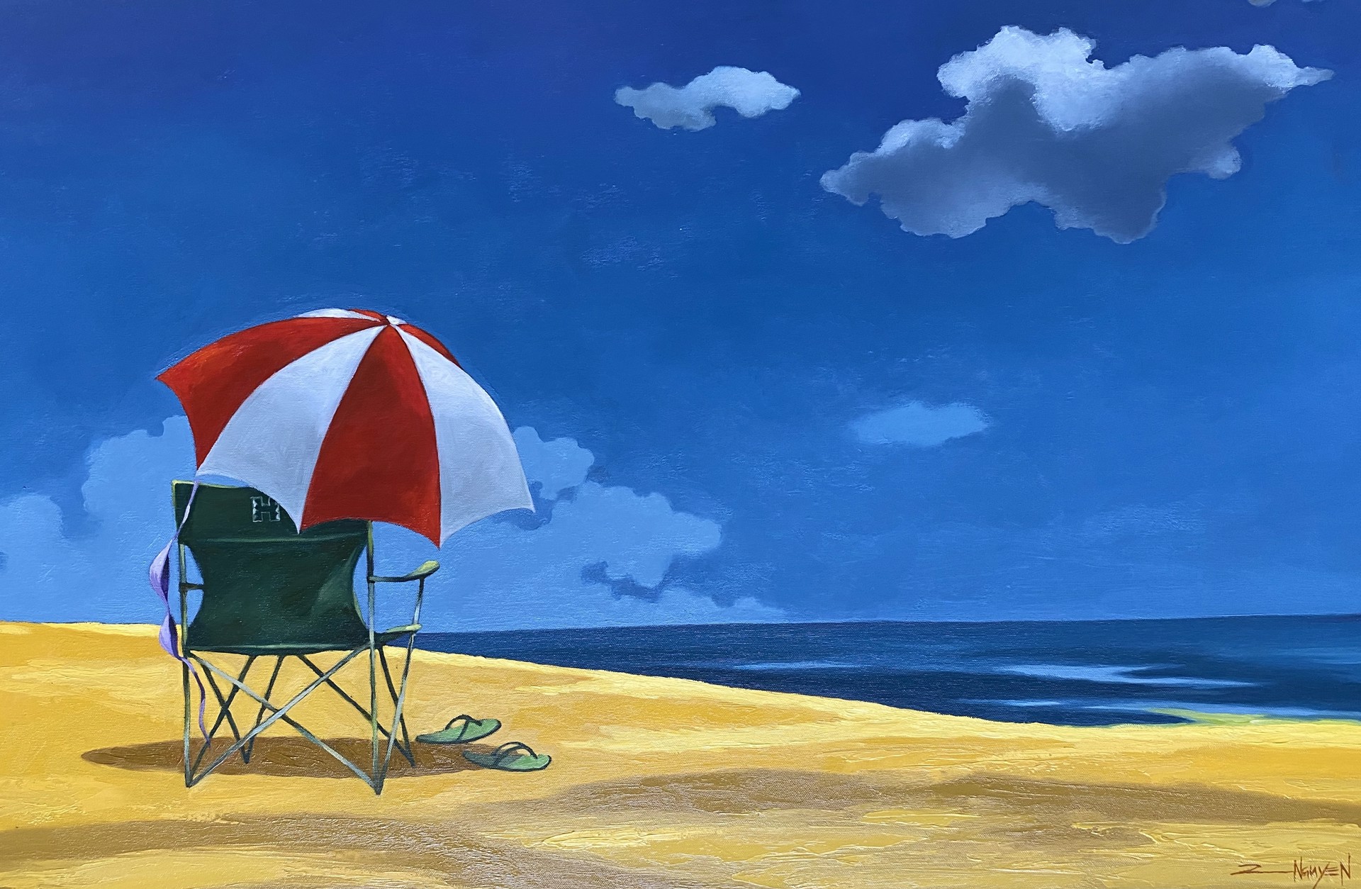 Private Beach by Tim Nguyen
