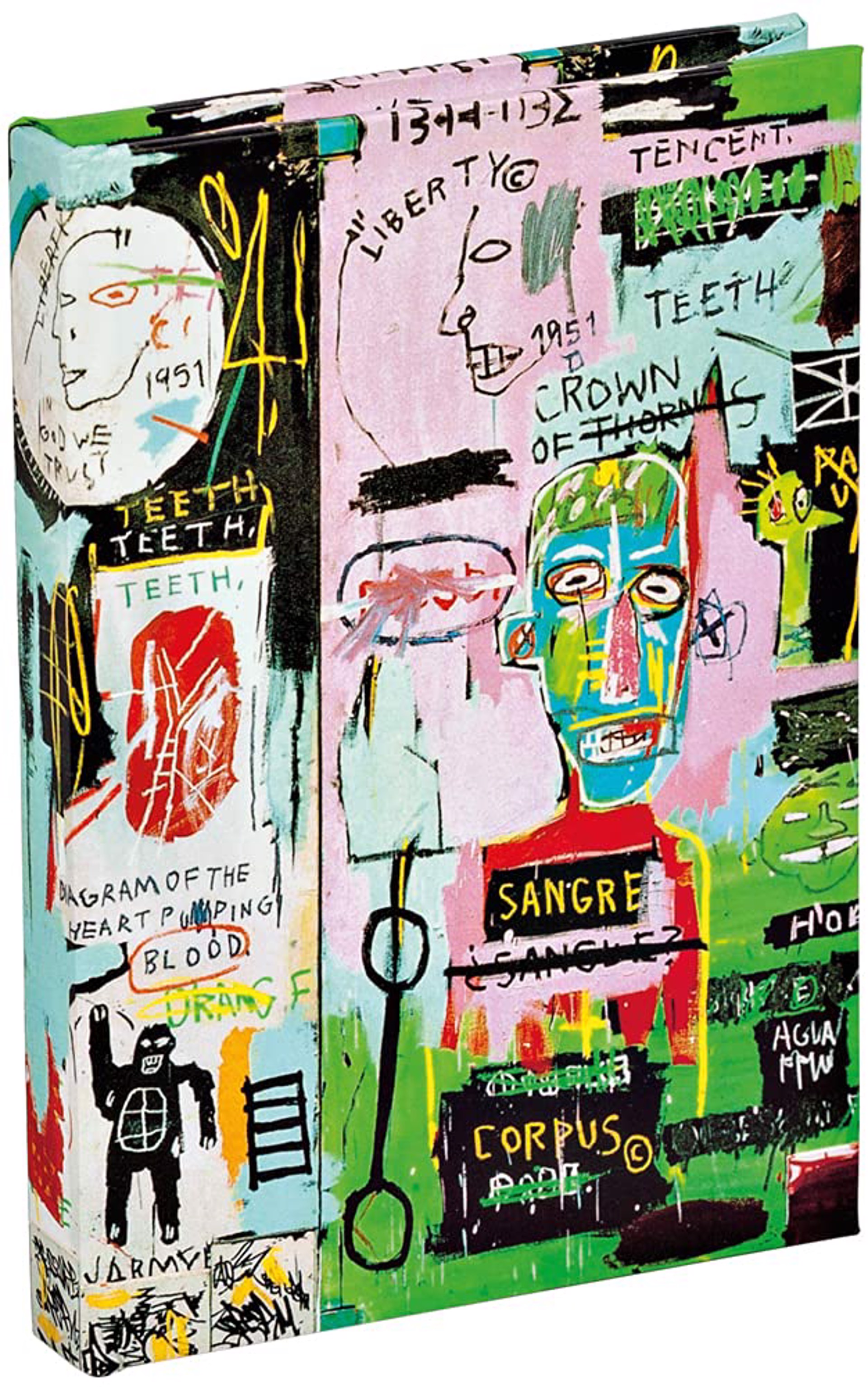 In Italian by Jean-Michel Basquiat: Mini Sticky Book by Jean-Michel Basquiat