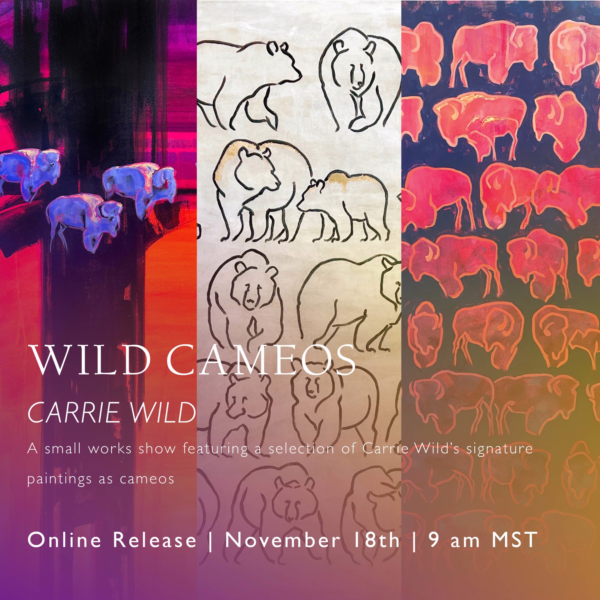 Wild Cameos | Carrie Wild | Gallery Wild