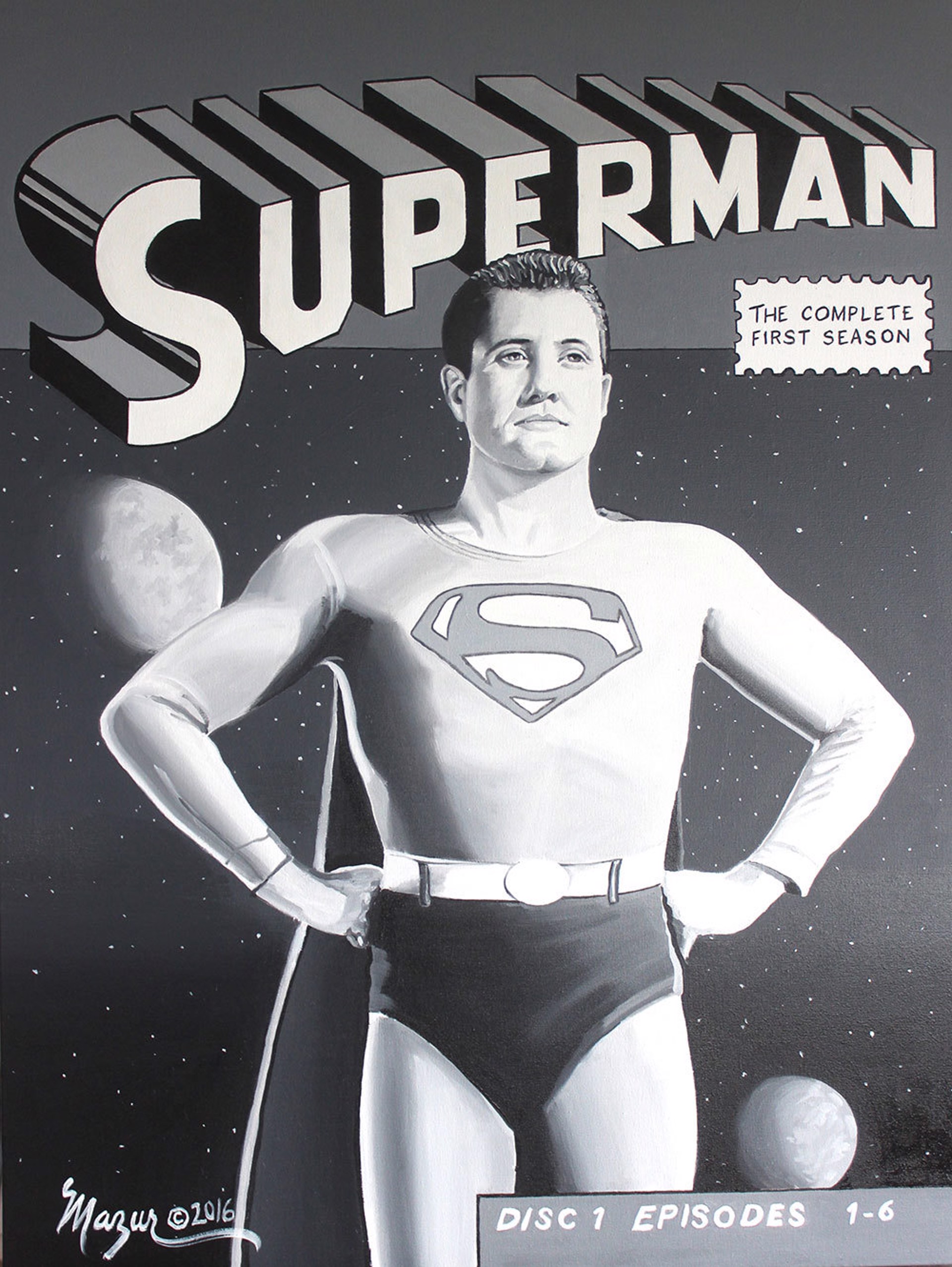 First TV Superman Original by Ruby Mazur