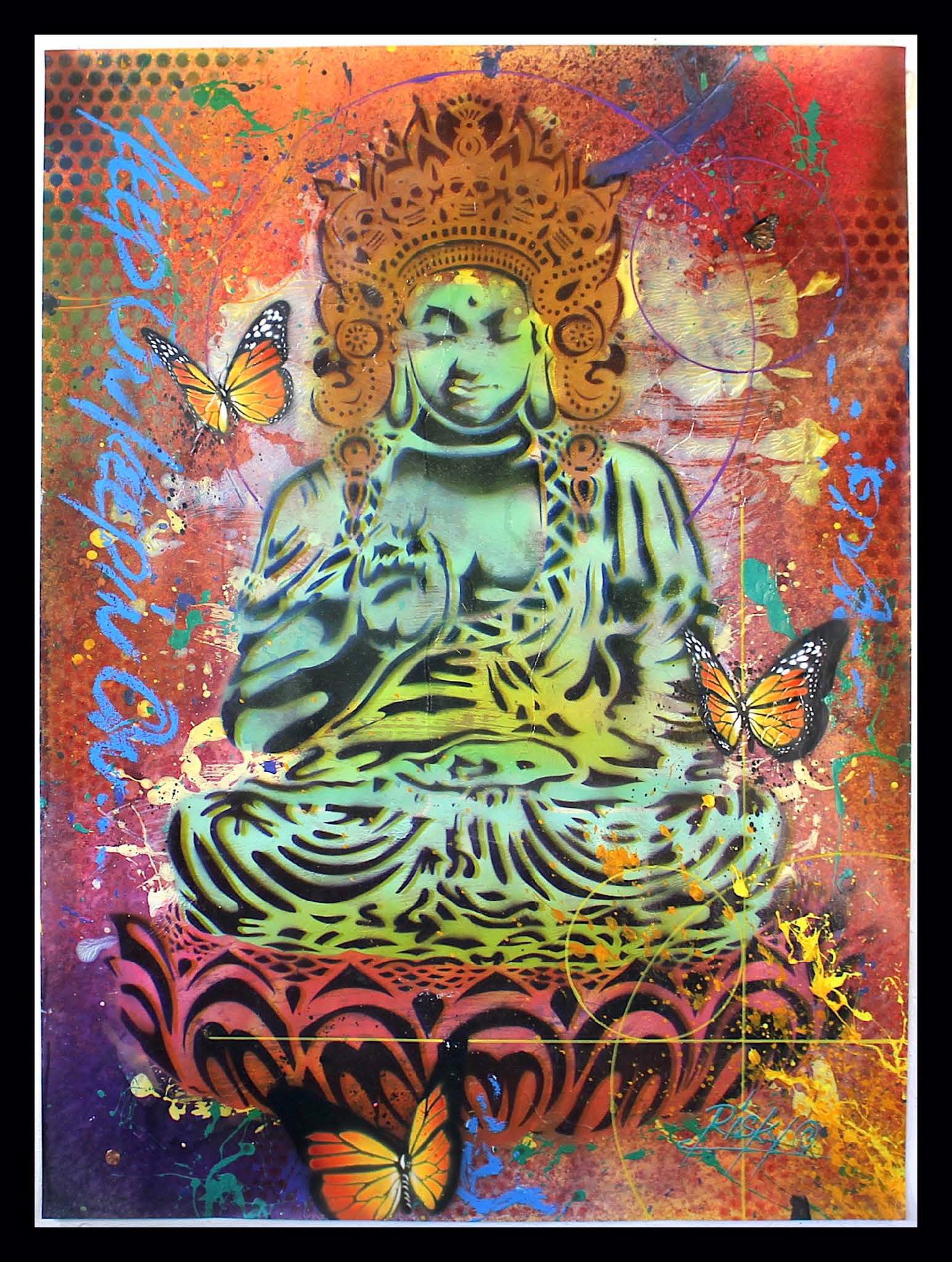 Peaceful Warrior #6 by Risk