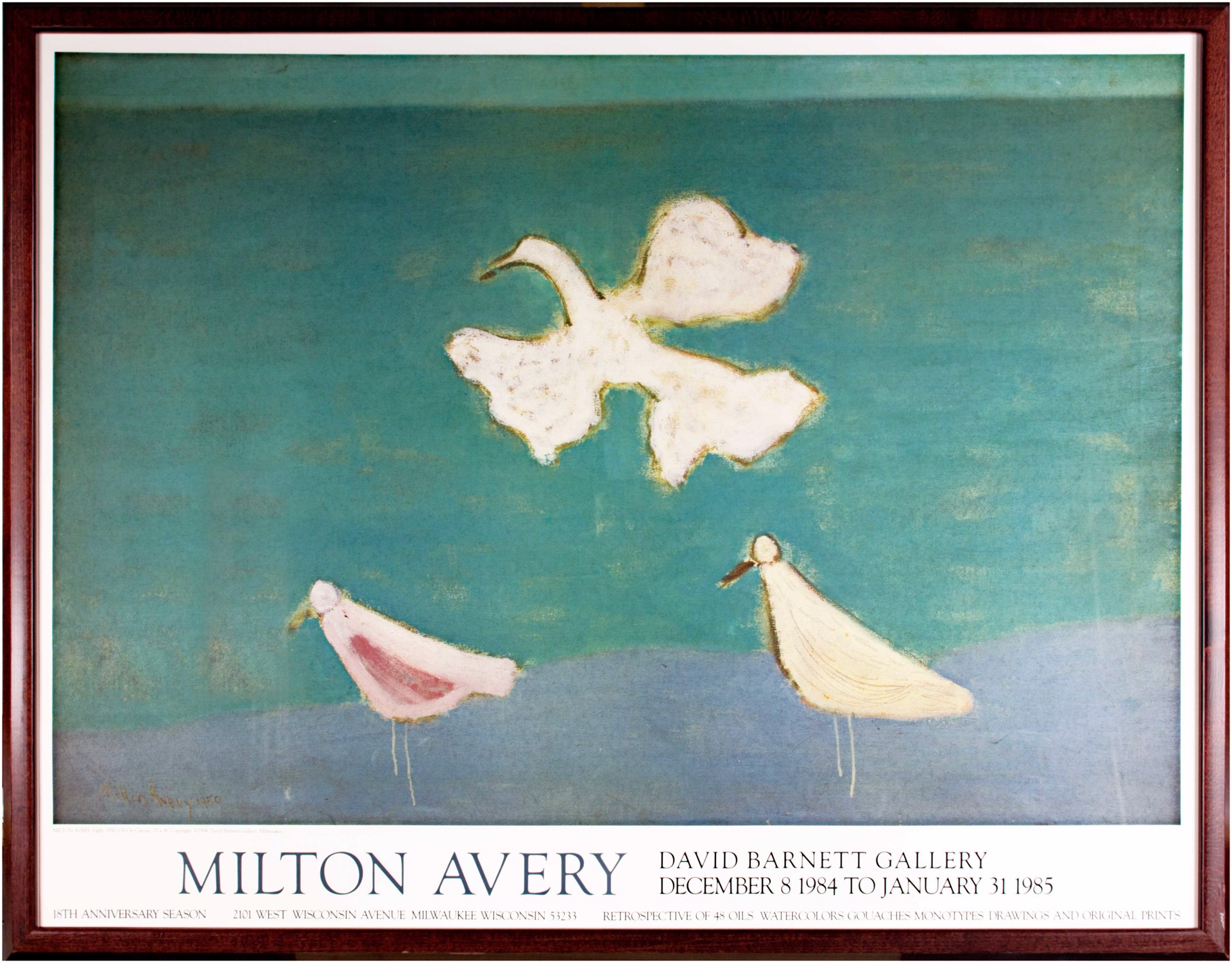 Flight by Milton Avery