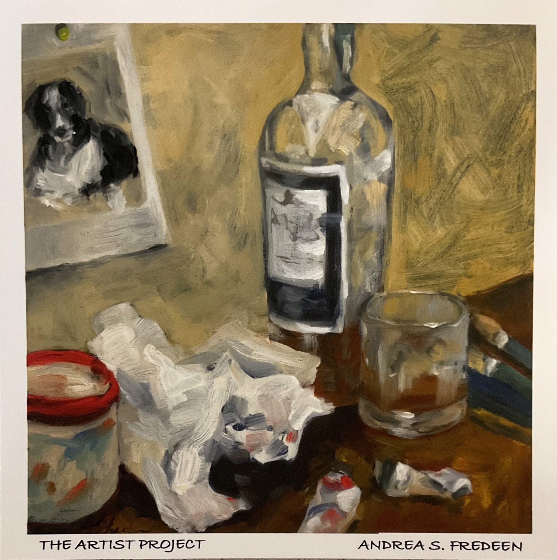 The Artist Project - Small Card by Andrea S. Fredeen