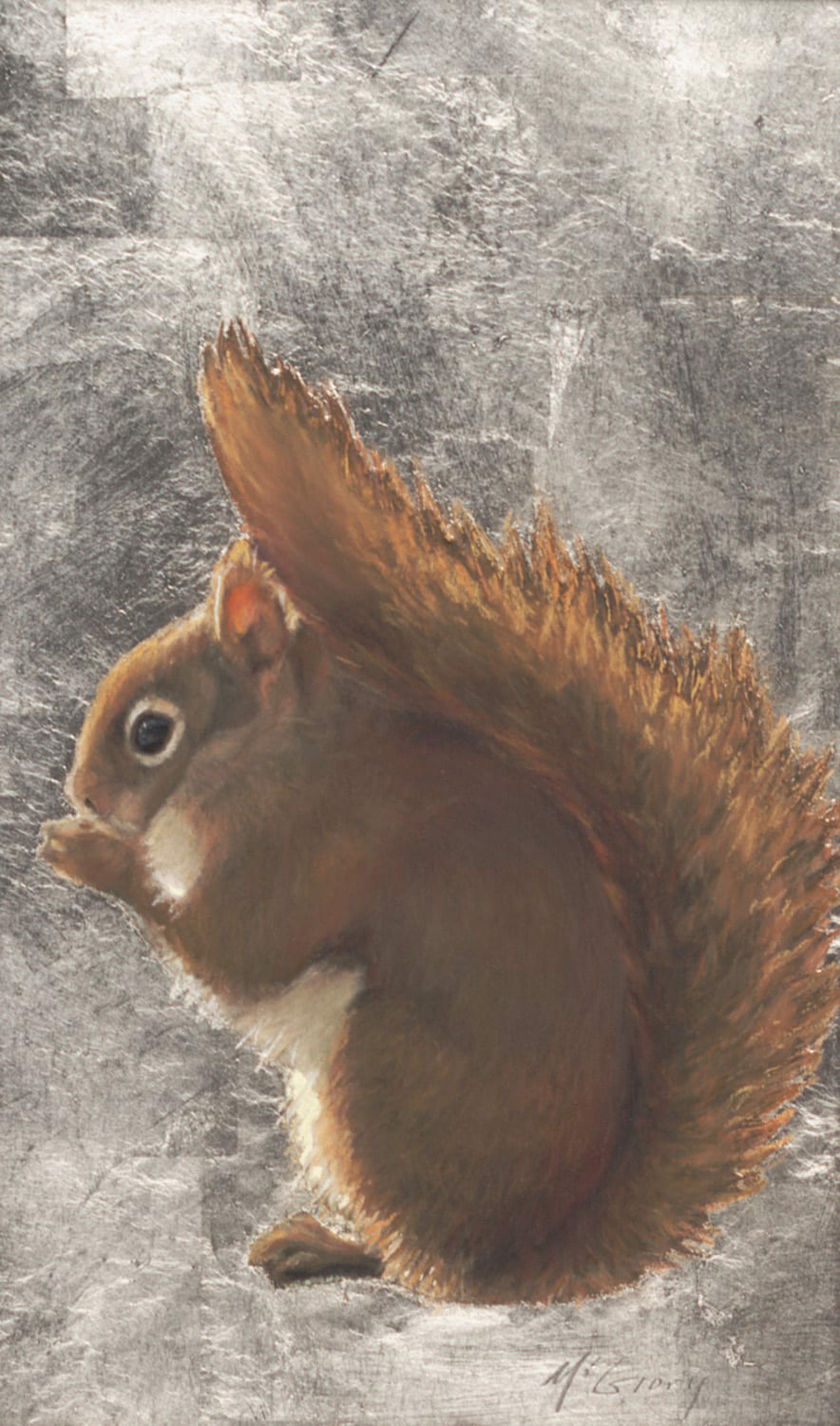 Red Squirrel by Anne McGrory