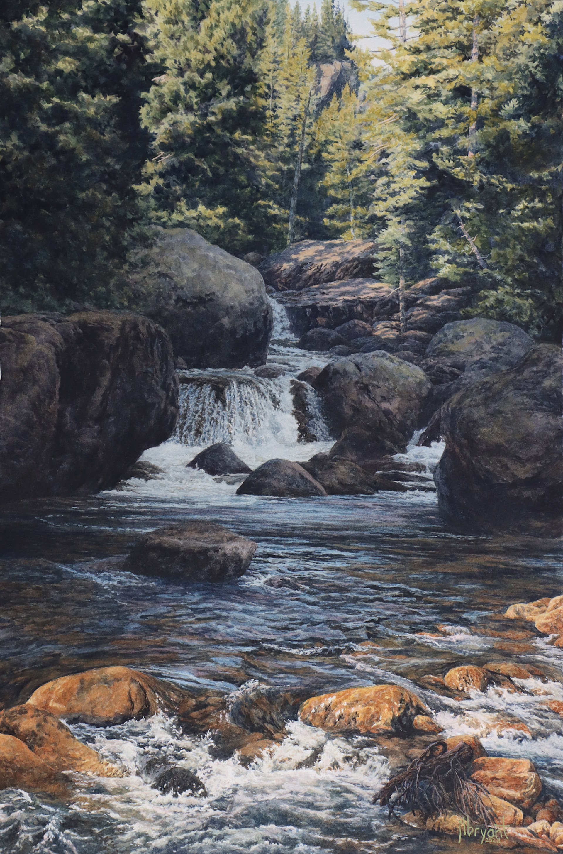 Copeland Falls II by Jessica Bryant