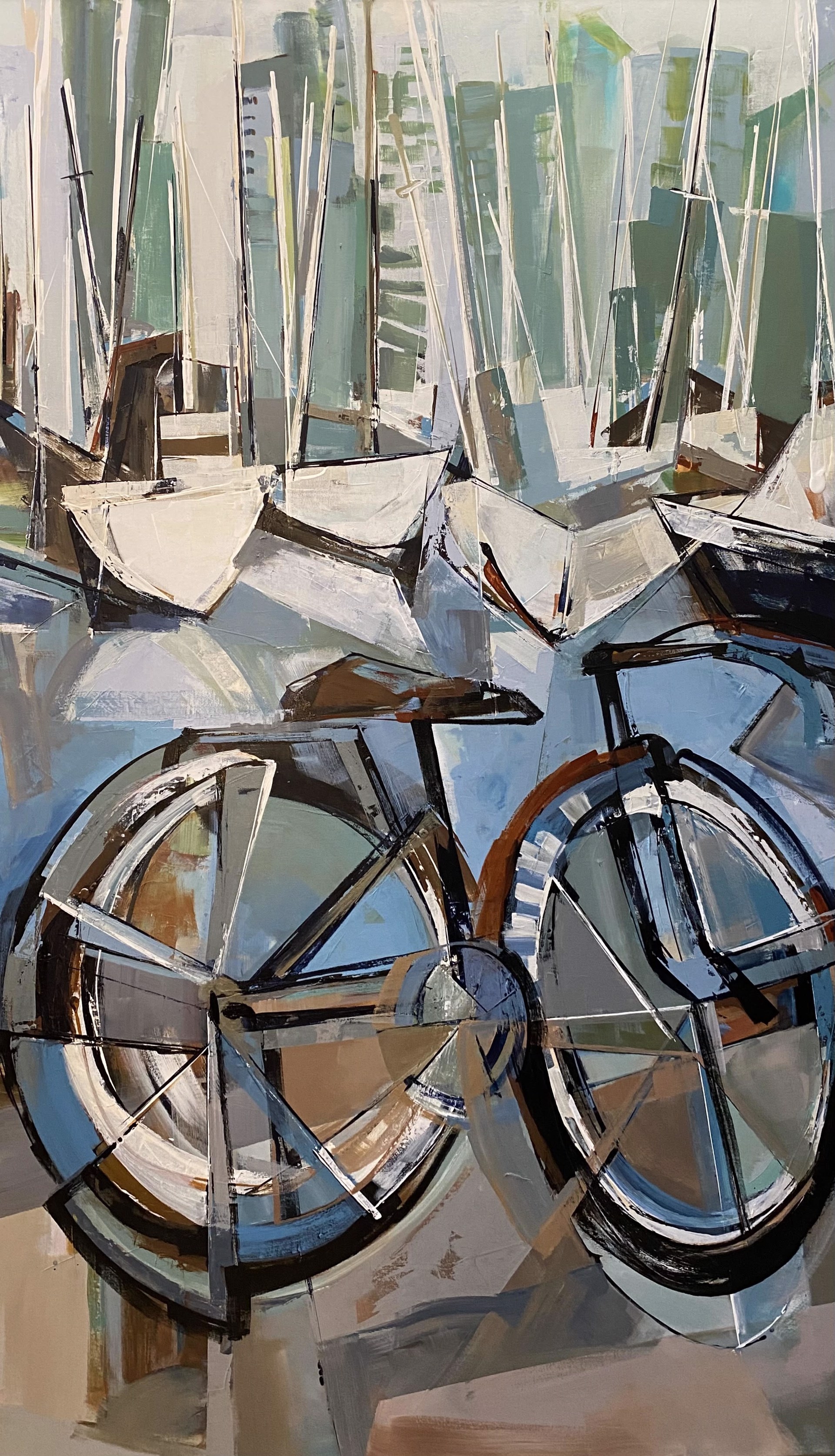 False Creek Bike by KATIE LOIS LEAHUL