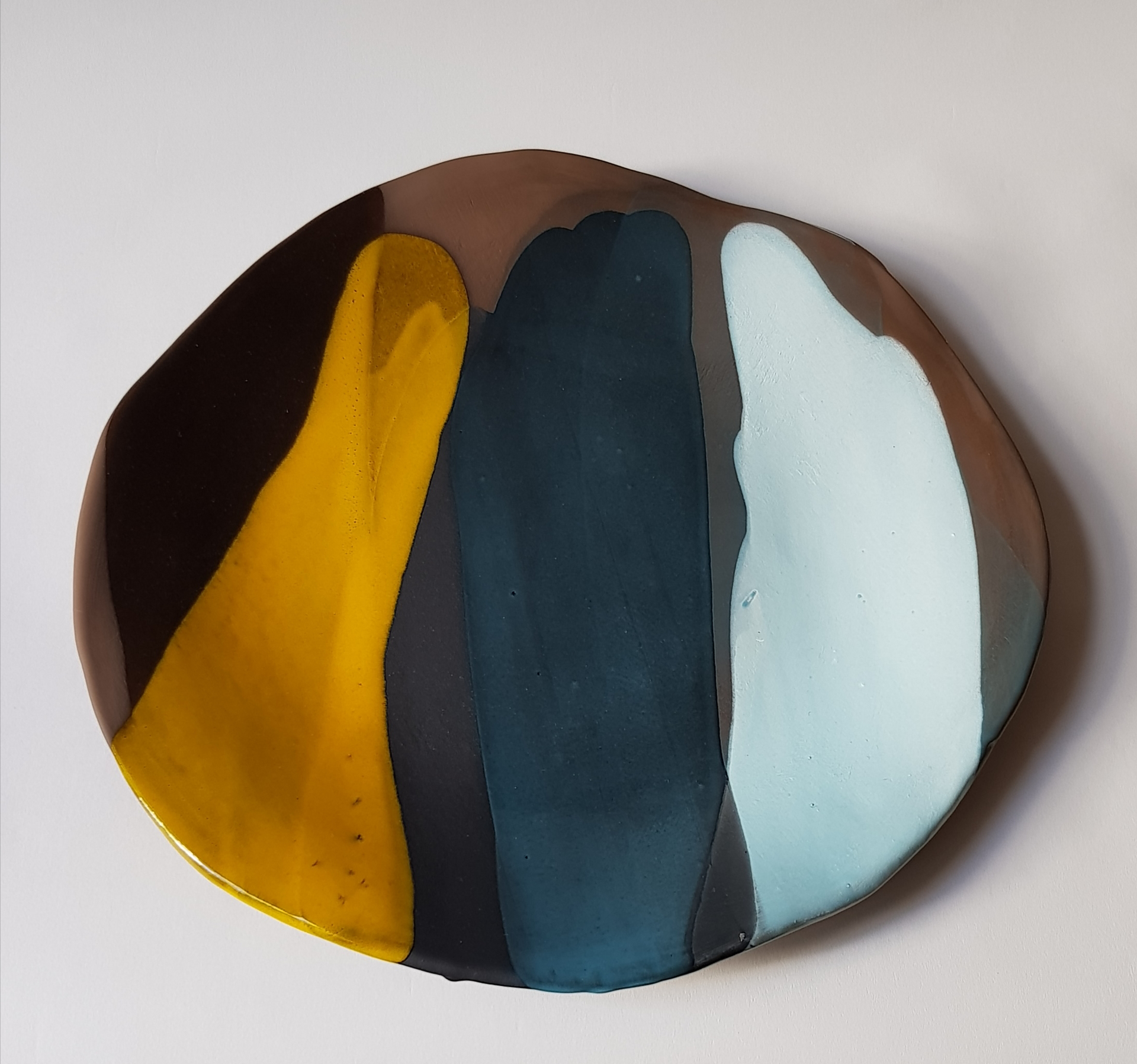 "Painter's Palette" Ceramic by Claire de Lavallee