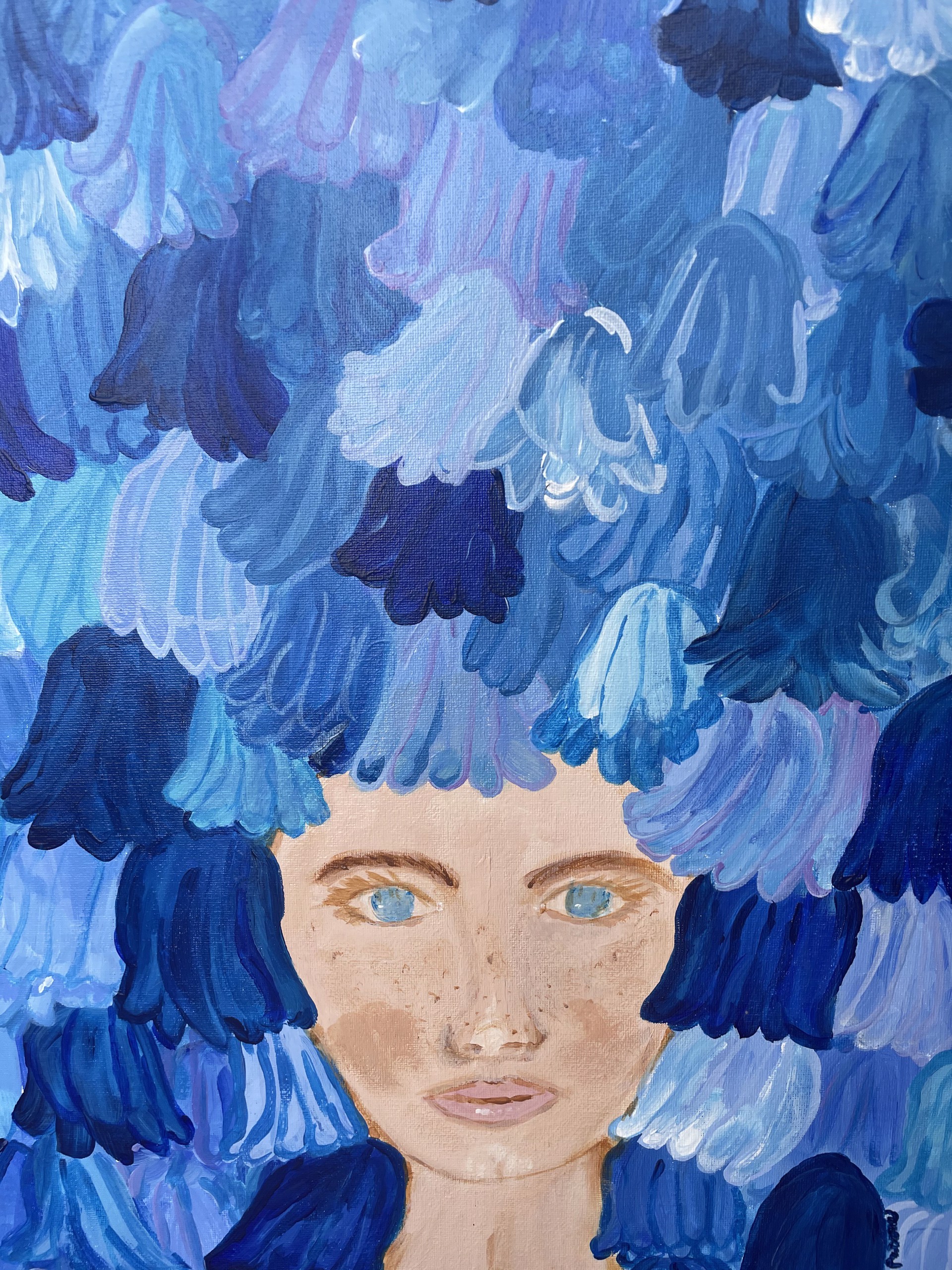 Blue Belle by Sally Patrone