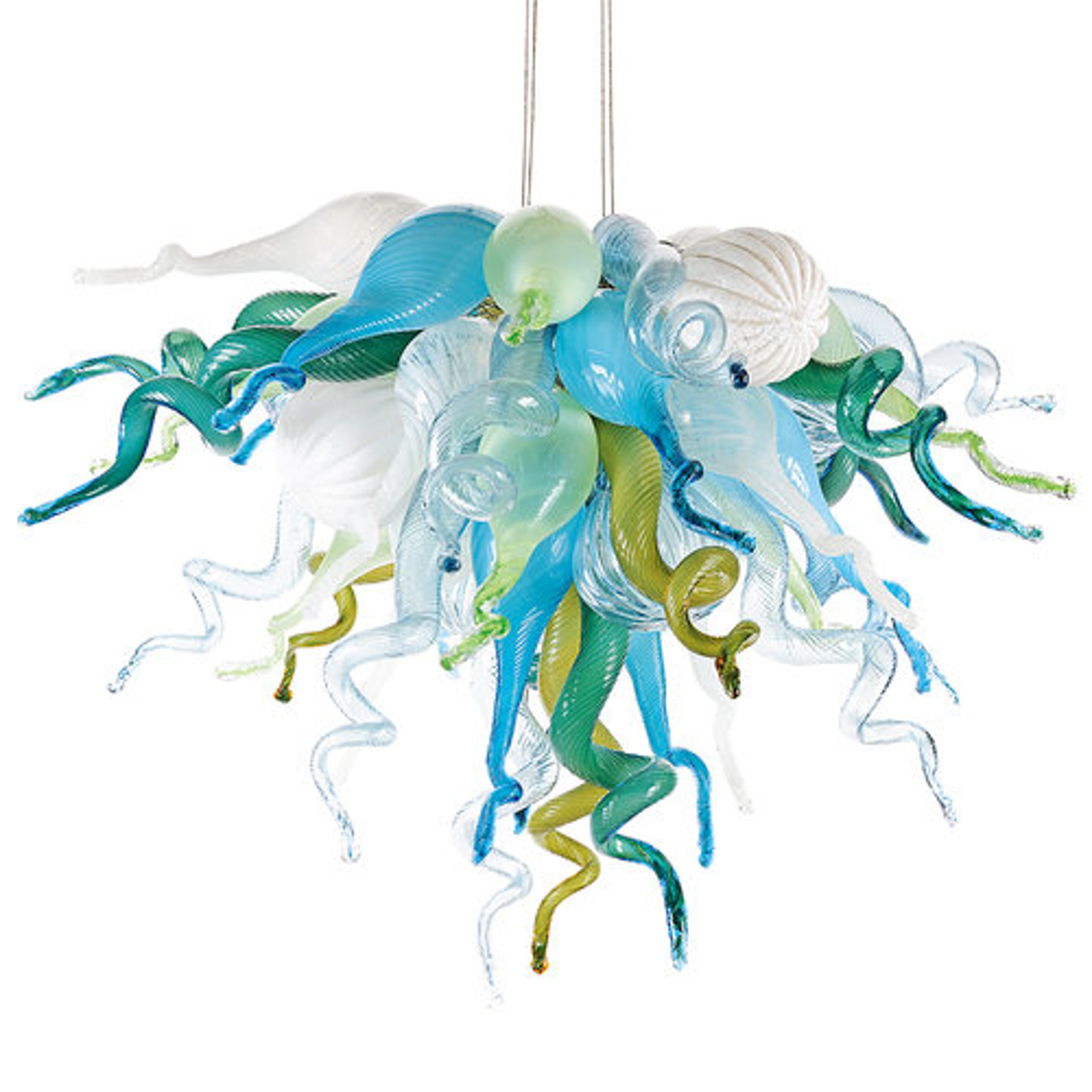 ColorSelect Chandelier by Viz Glass