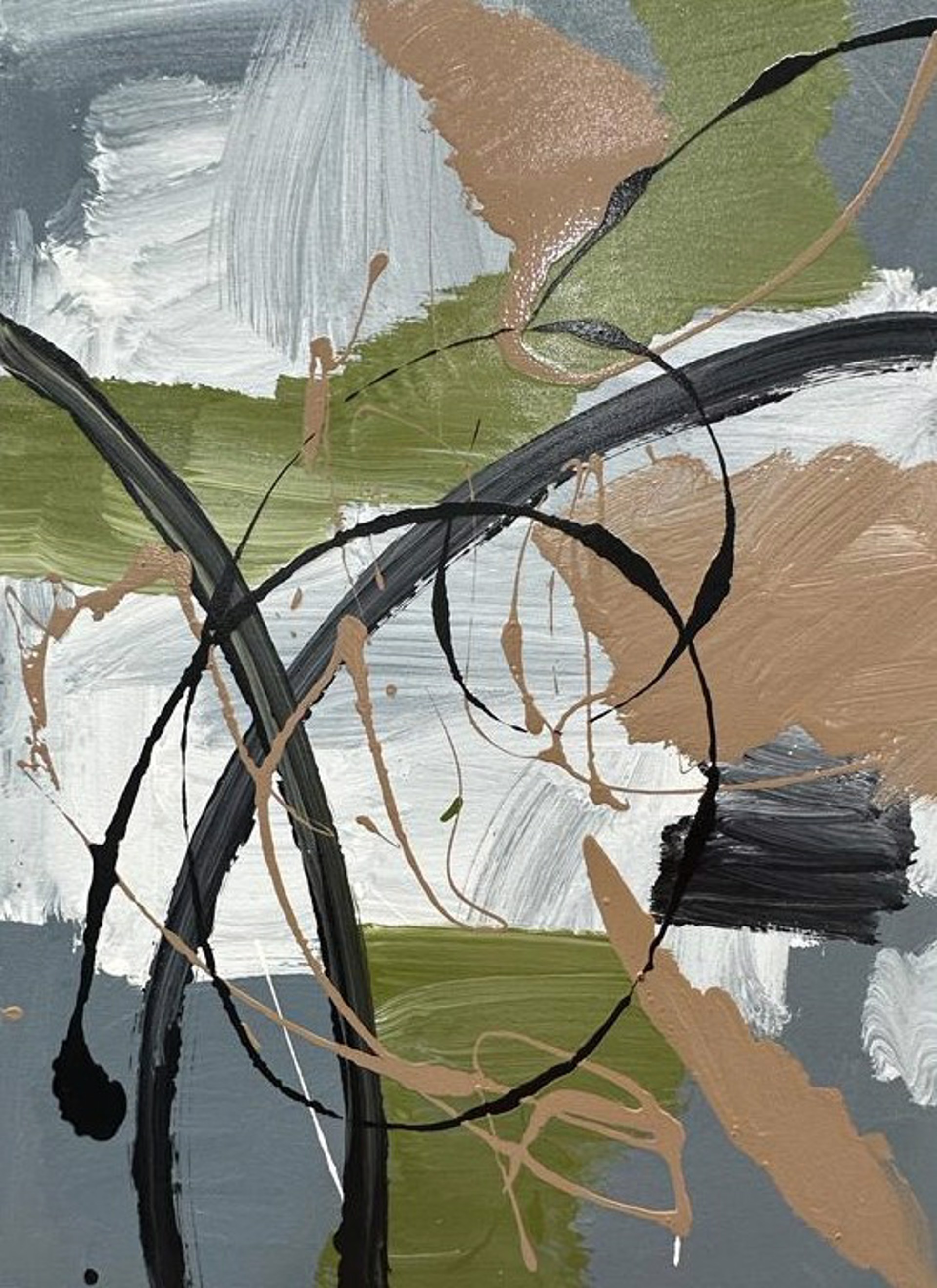 "Abstract #2" by Abstract Paintings by Elena Bulatova