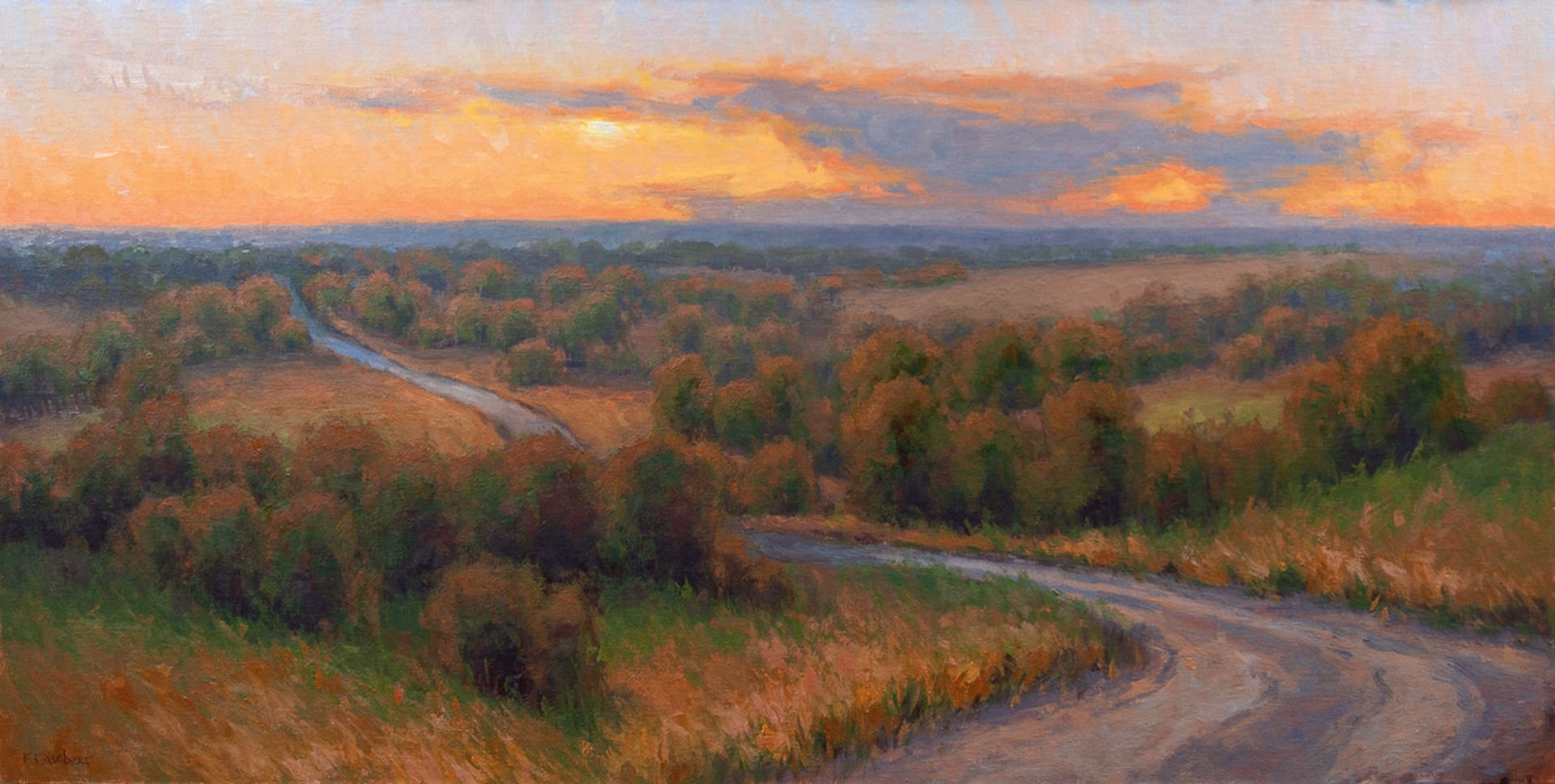 View from Tully Hill by Kim Casebeer