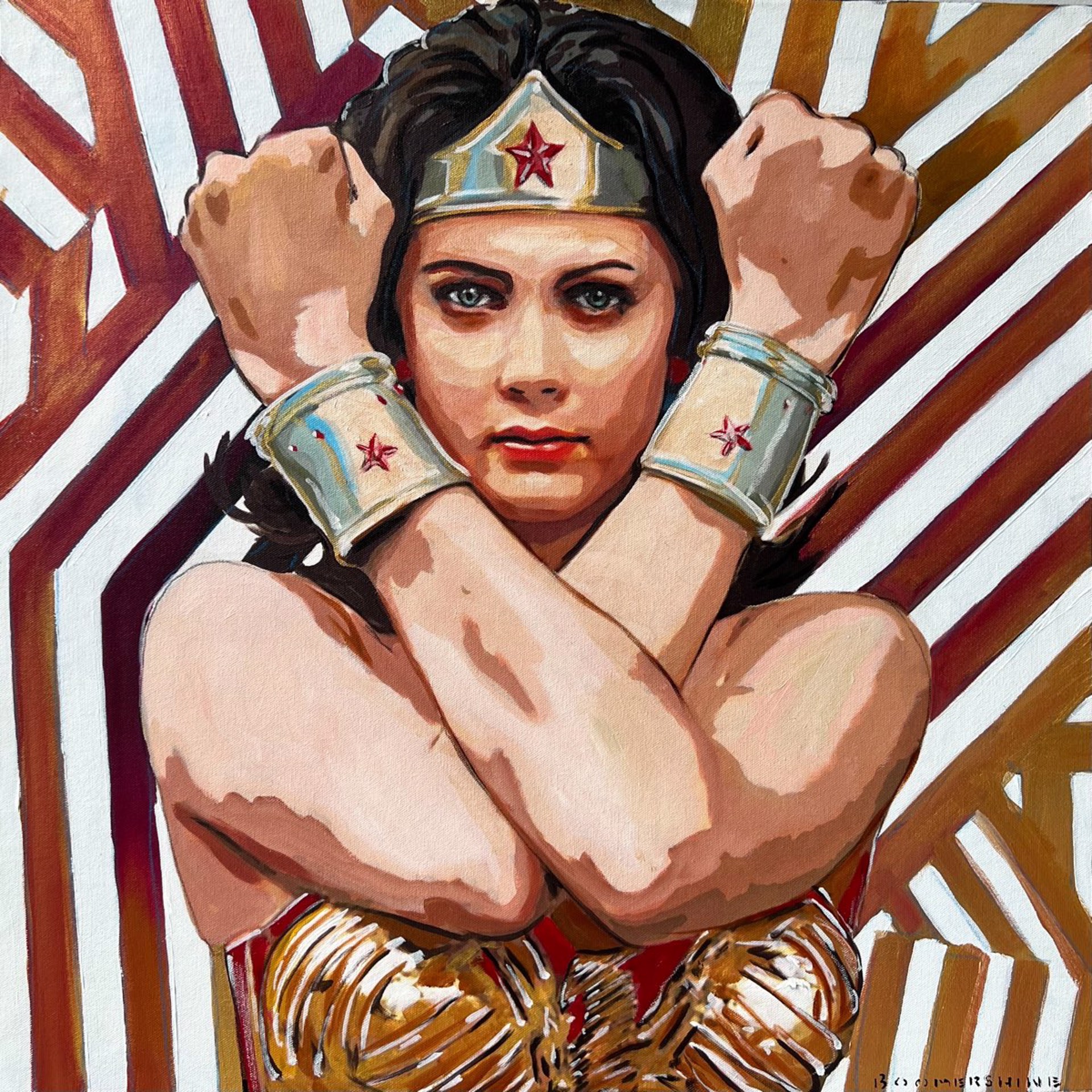 Wonder Woman Gold by Mark Boomershine
