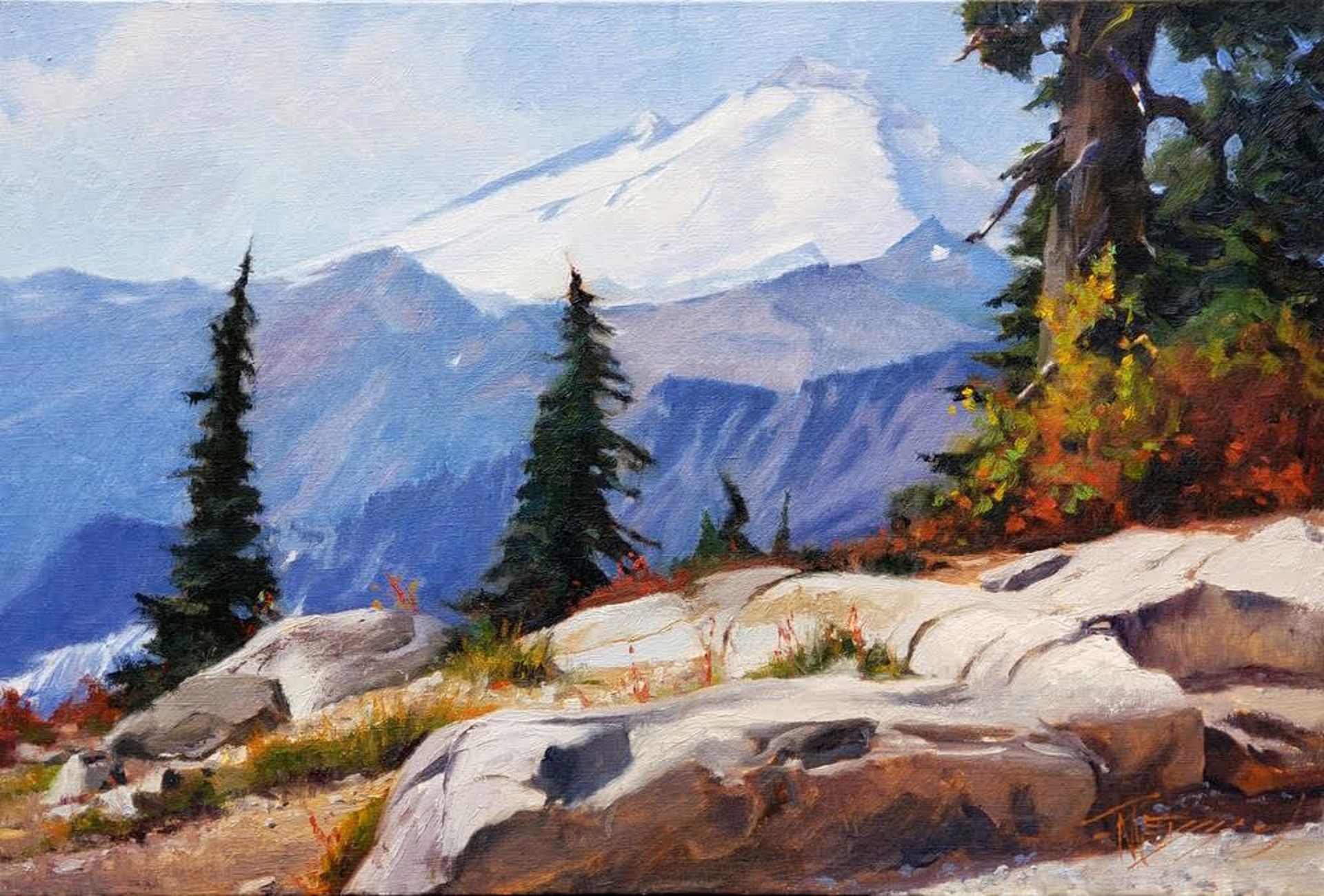 Mount Baker, Artists Point by Robin Paul Weiss