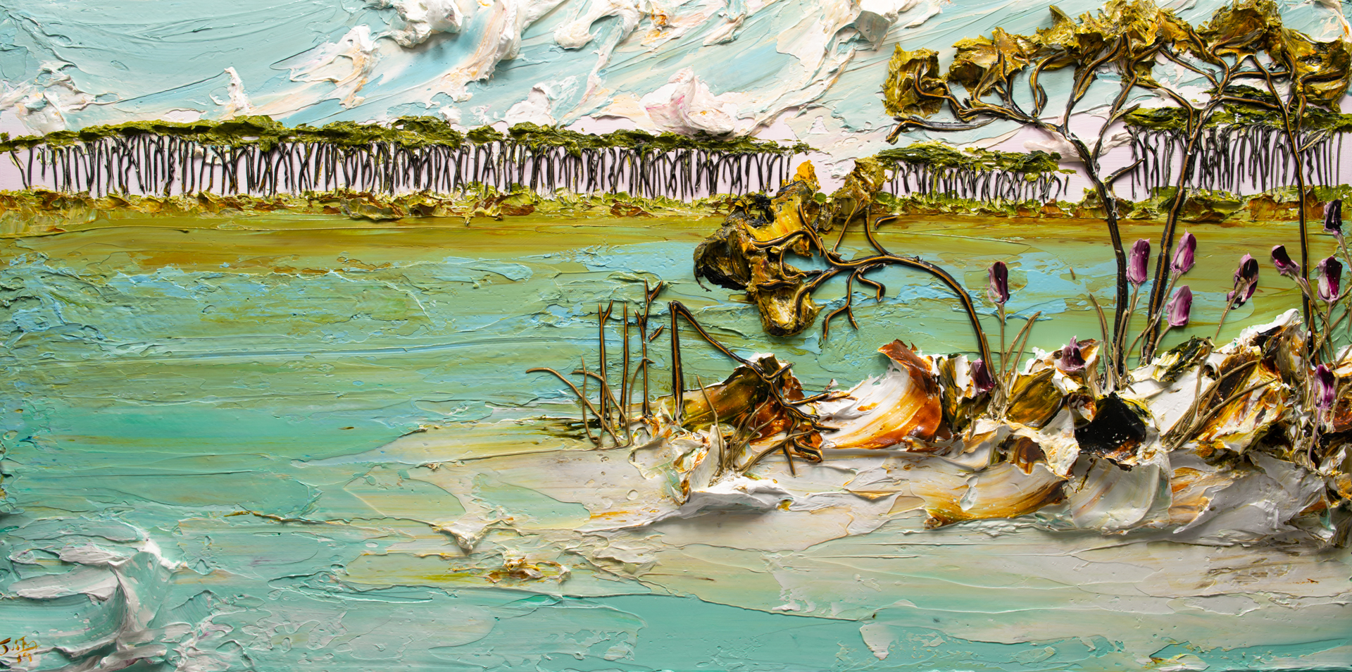 LAKESCAPE-LS-60X30-2019-166 by JUSTIN GAFFREY